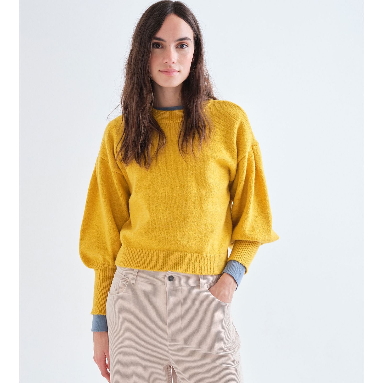 Compania Fantastica Balloon Sleeve Jumper