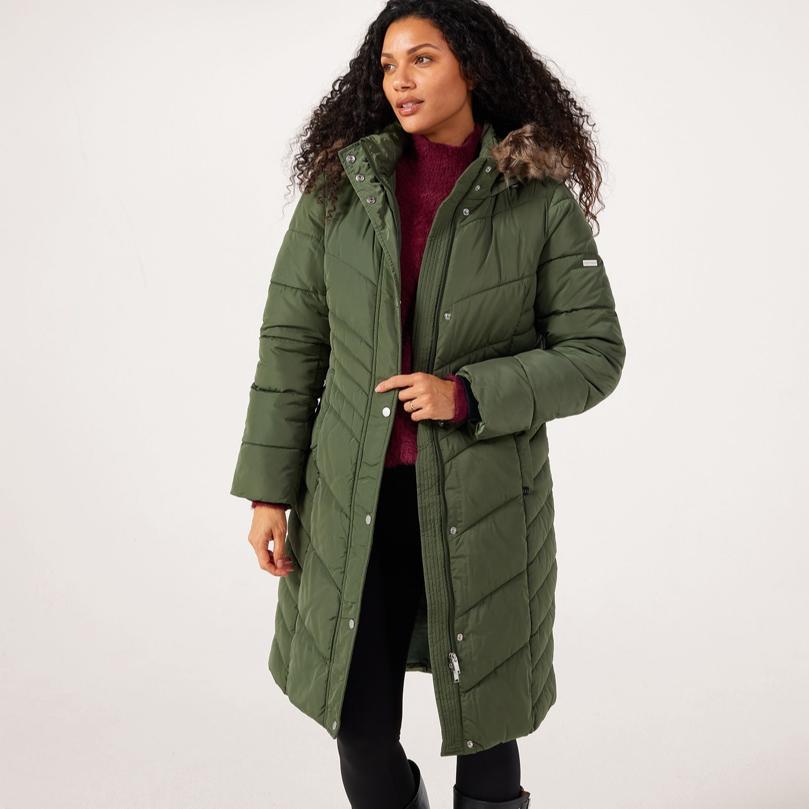 Centigrade Padded Long Coat Petite