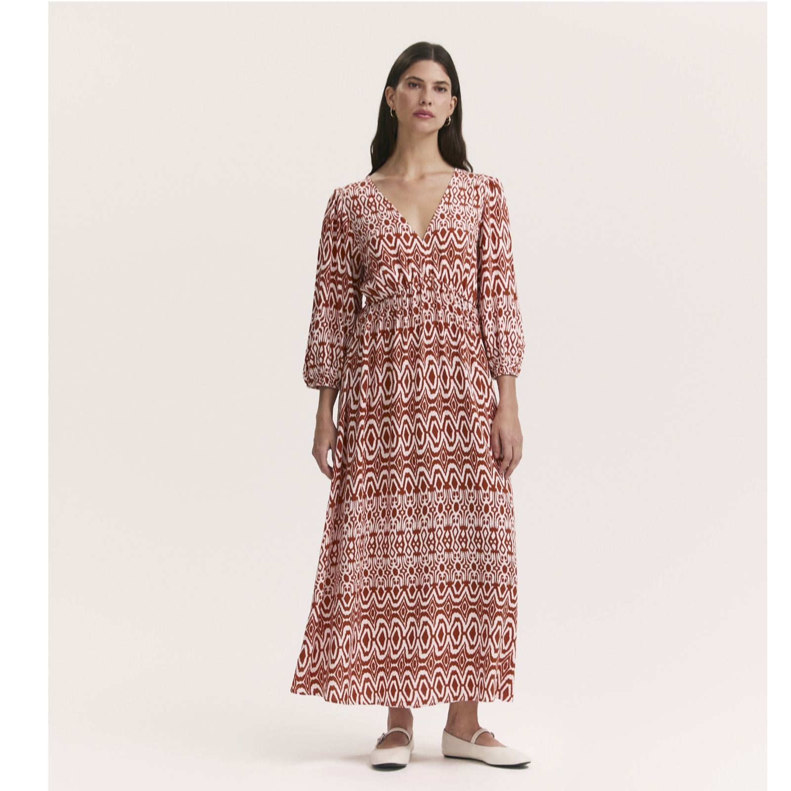 Finery London Serens Tribal Print Dress