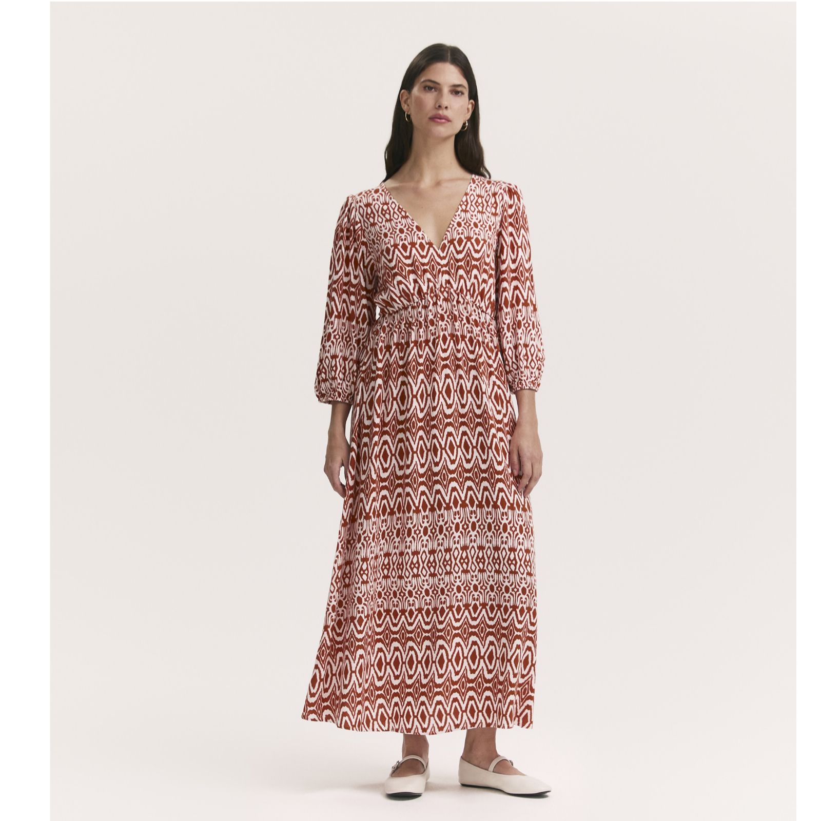 Finery London Serens Tribal Print Dress