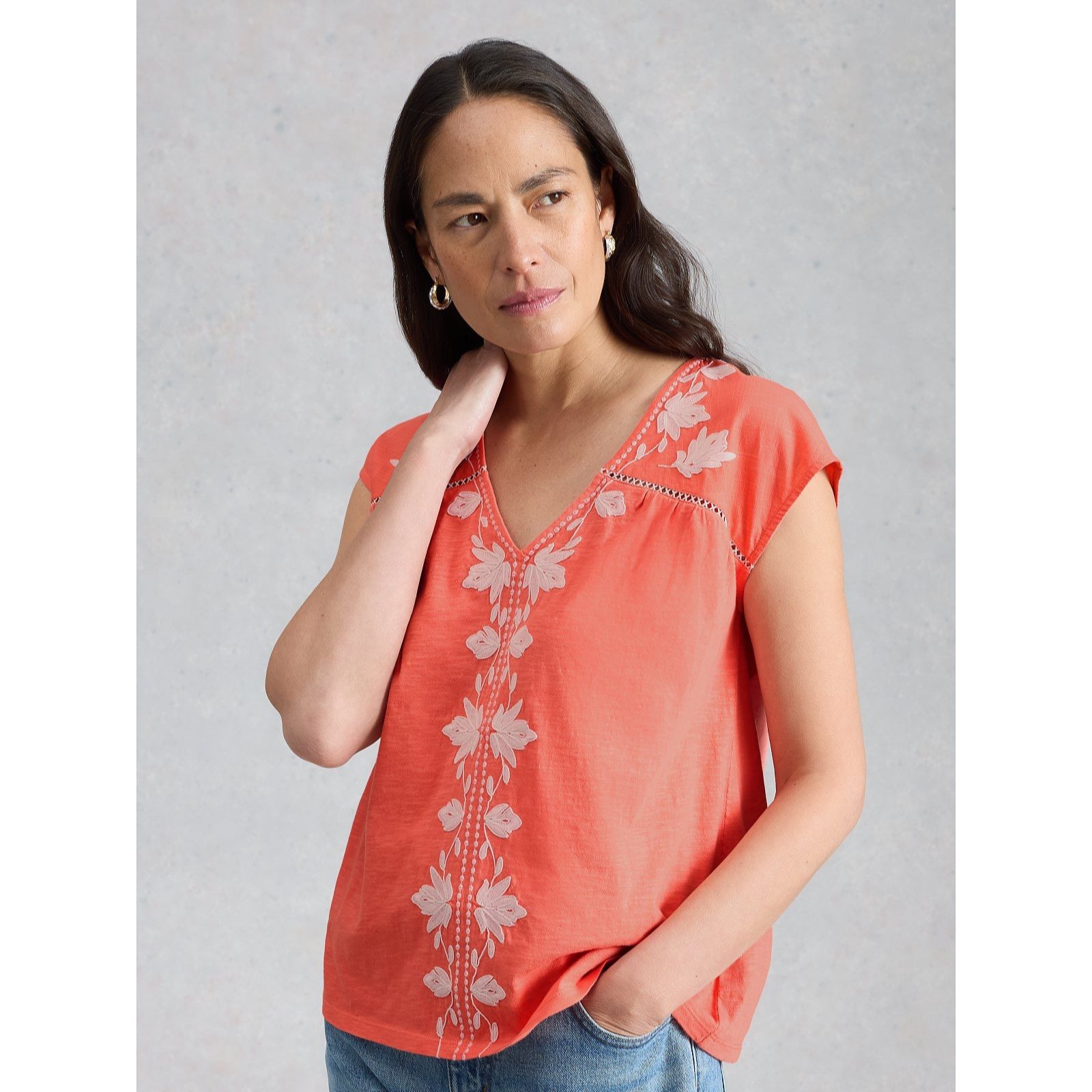 White Stuff Fliss Floral Top