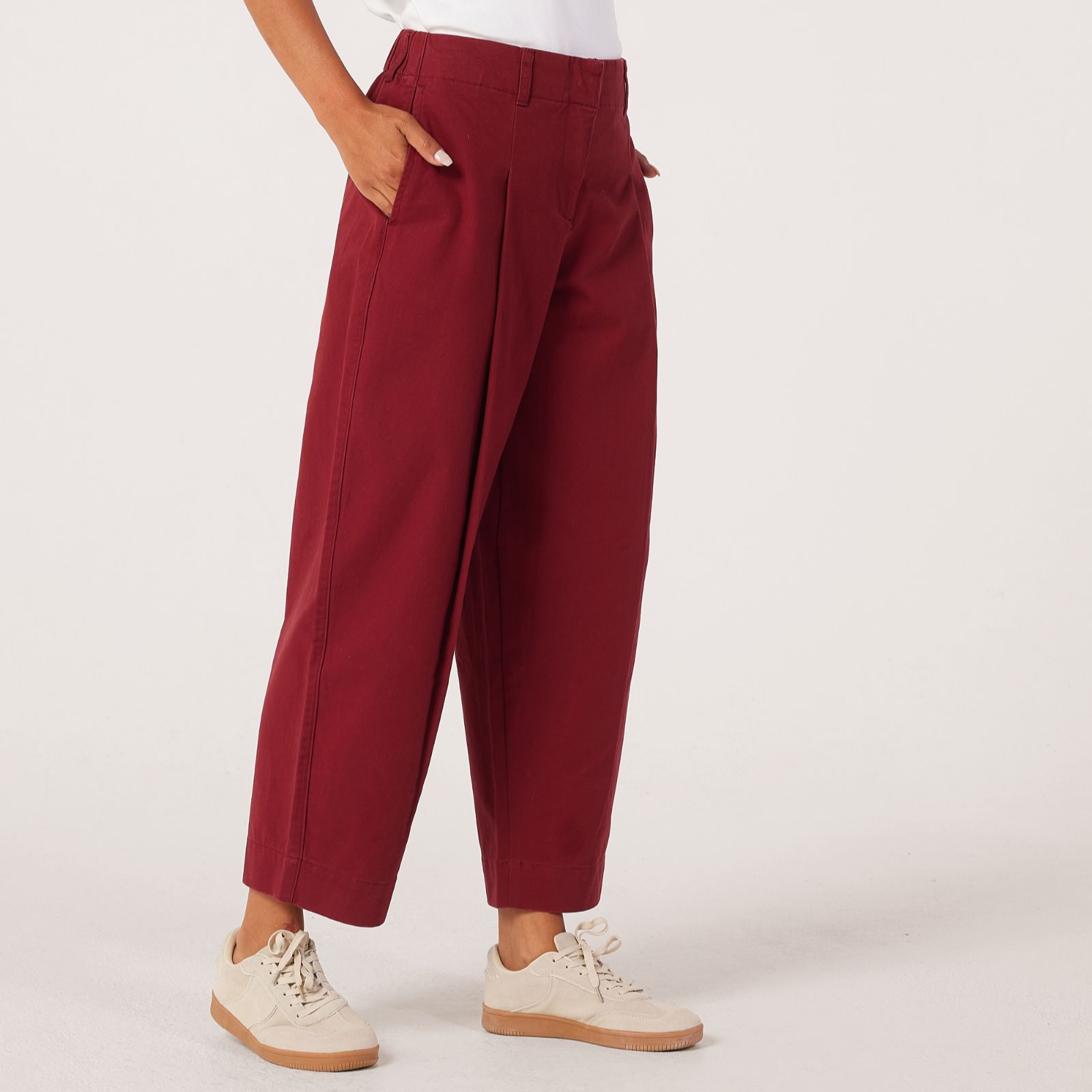 Ben De Lisi Tailored Barrel Leg Trouser Petite
