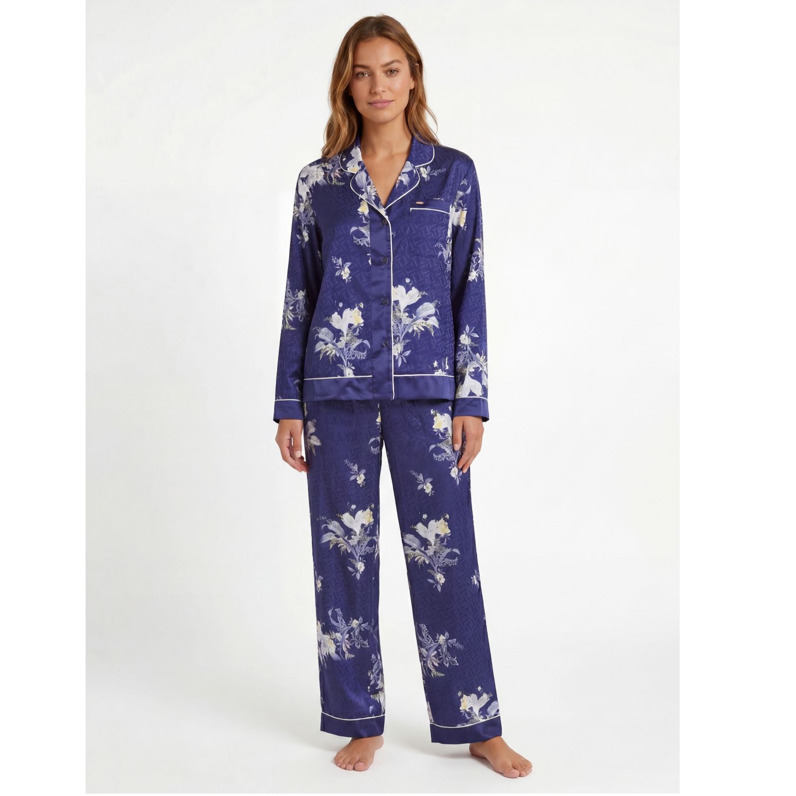 Ted Baker Printed Satin PJ Set