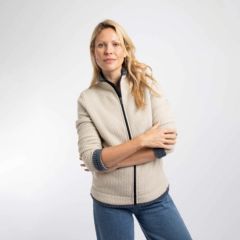Weird Fish Ariana Full Zip Grid Fleece