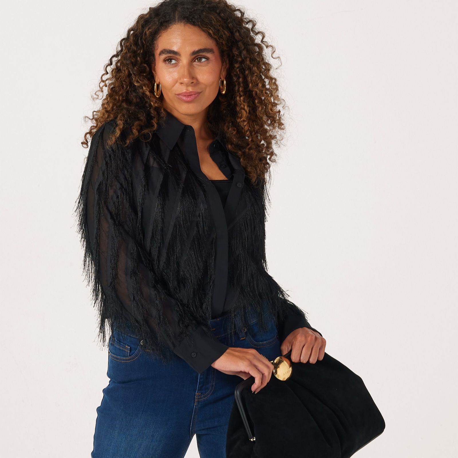 Dannii Minogue Fringe Shirt Standard