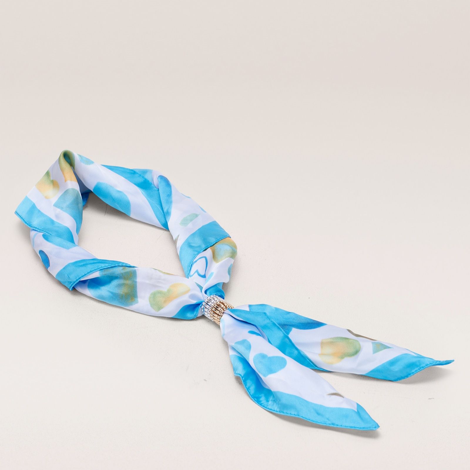 Malika Printed Scarf with Toggle