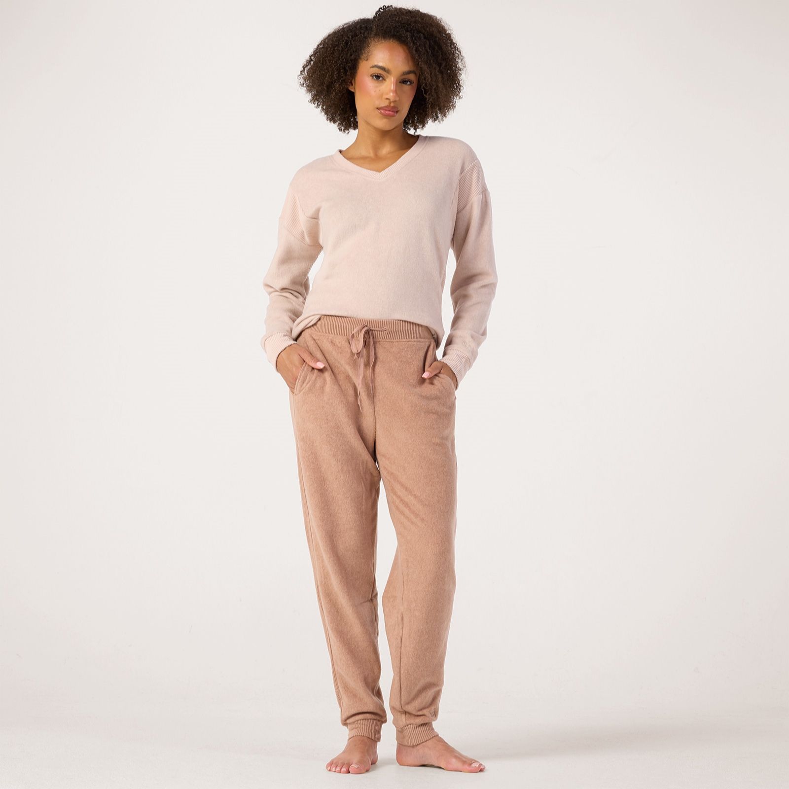 Cuddl Duds Fleecewear Rib Jogger