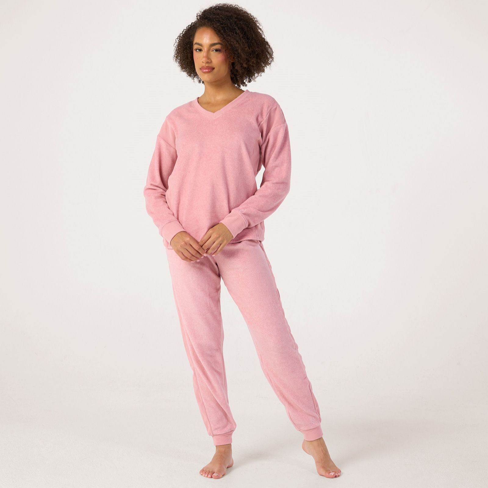 Cuddl Duds Fleecewear Rib Jogger