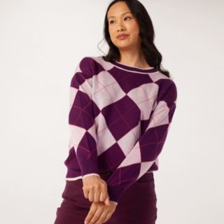 Ruth Langsford Argyle Pattern Jumper