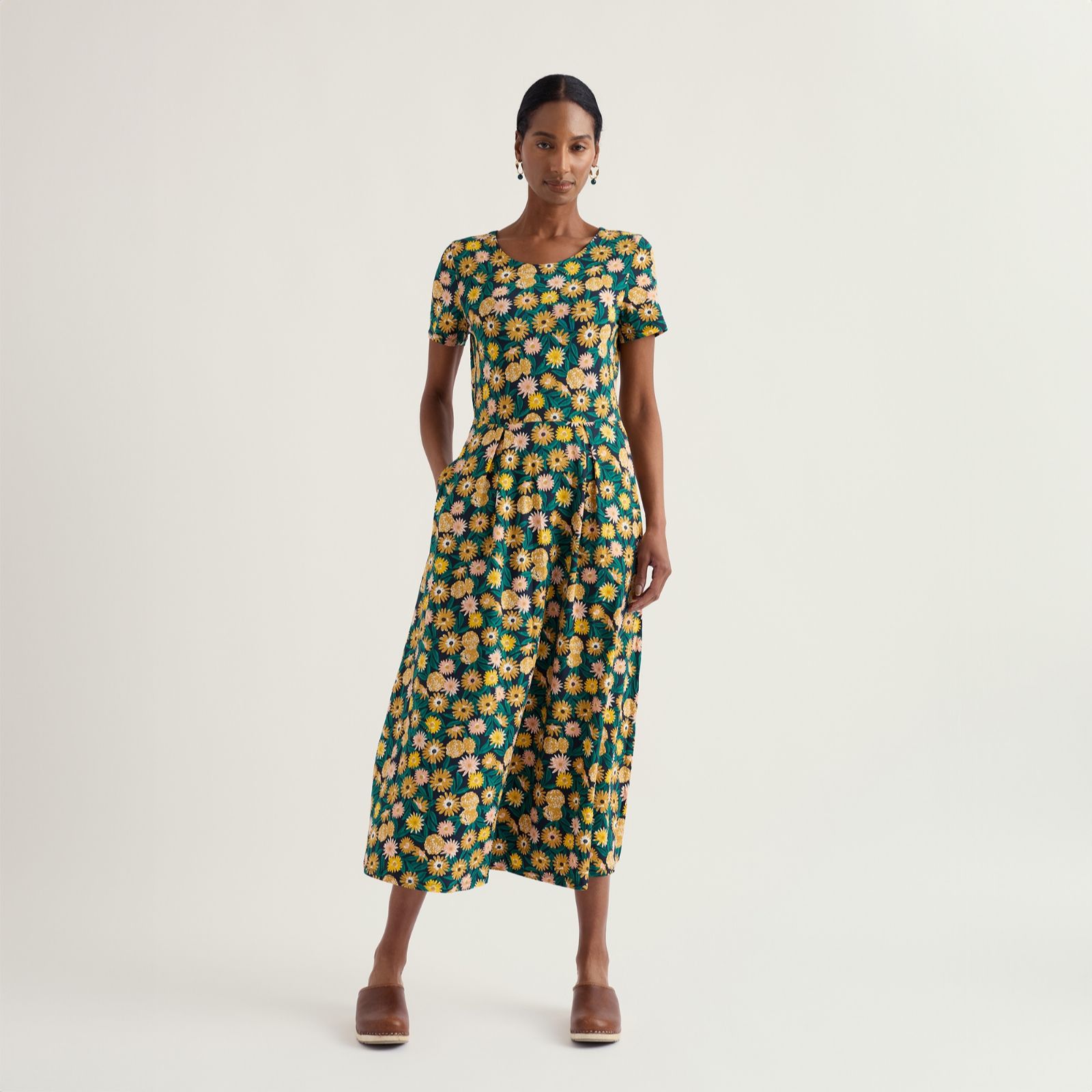 Seasalt Cornwall Short Sleeve Floral Veronica Dress