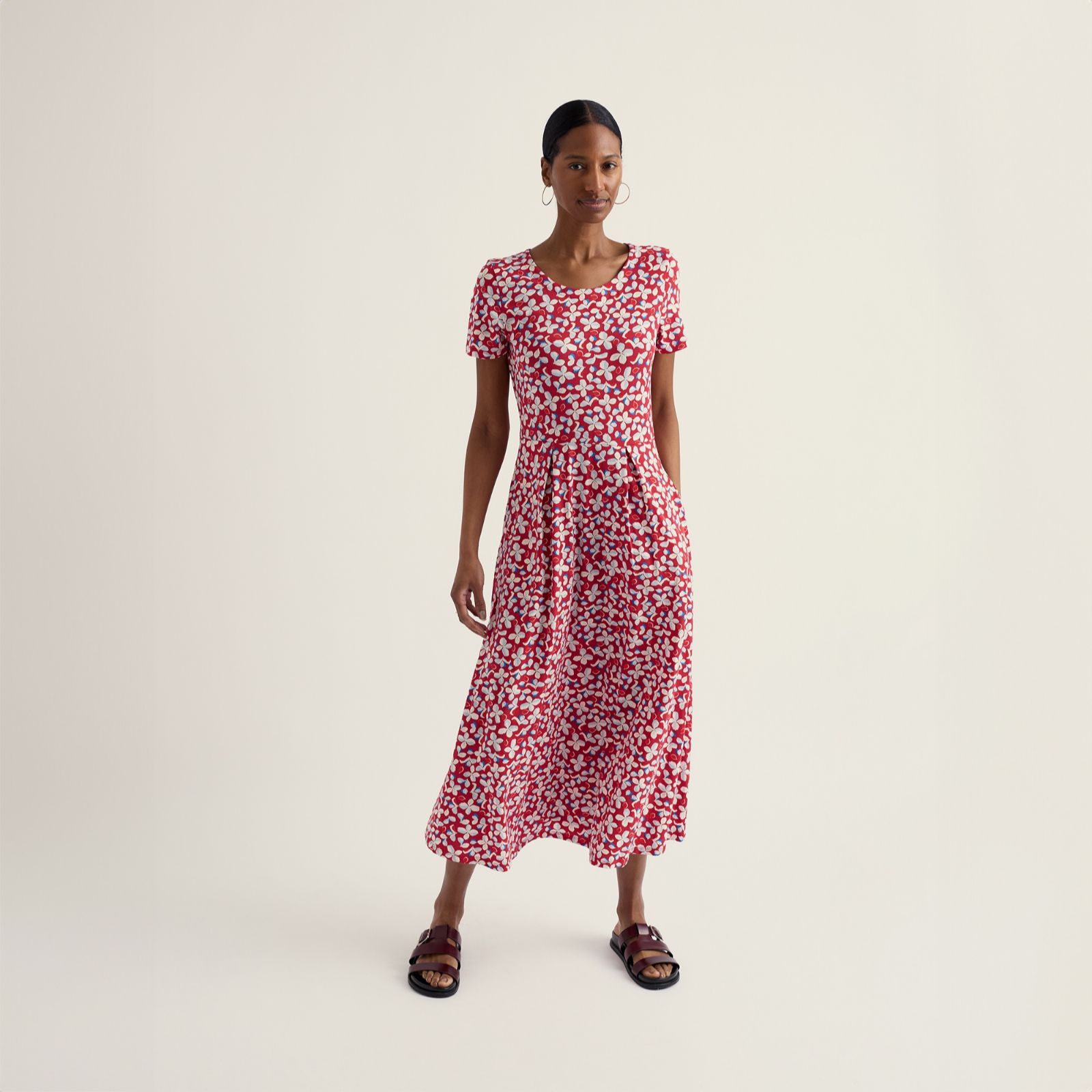 Seasalt Cornwall Short Sleeve Floral Veronica Dress