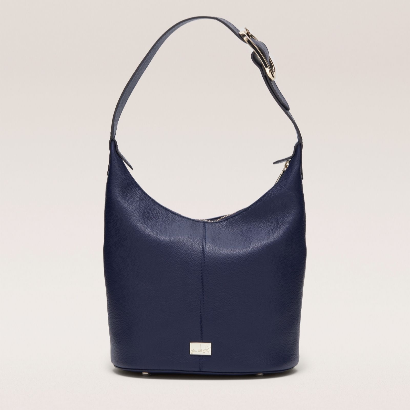 Outlet Ben de Lisi Hyacinth Leather Shoulder Bag
