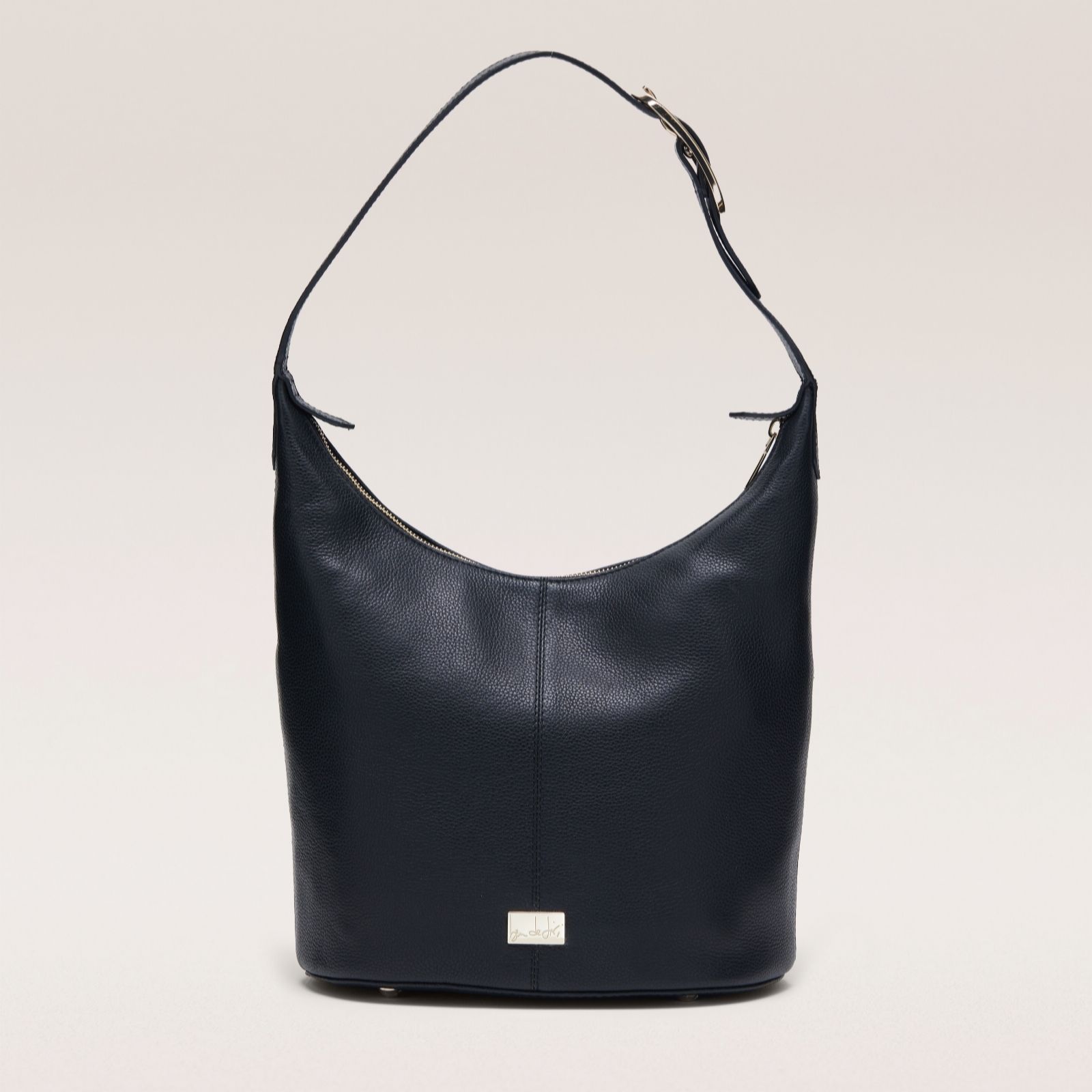 Outlet Ben de Lisi Hyacinth Leather Shoulder Bag