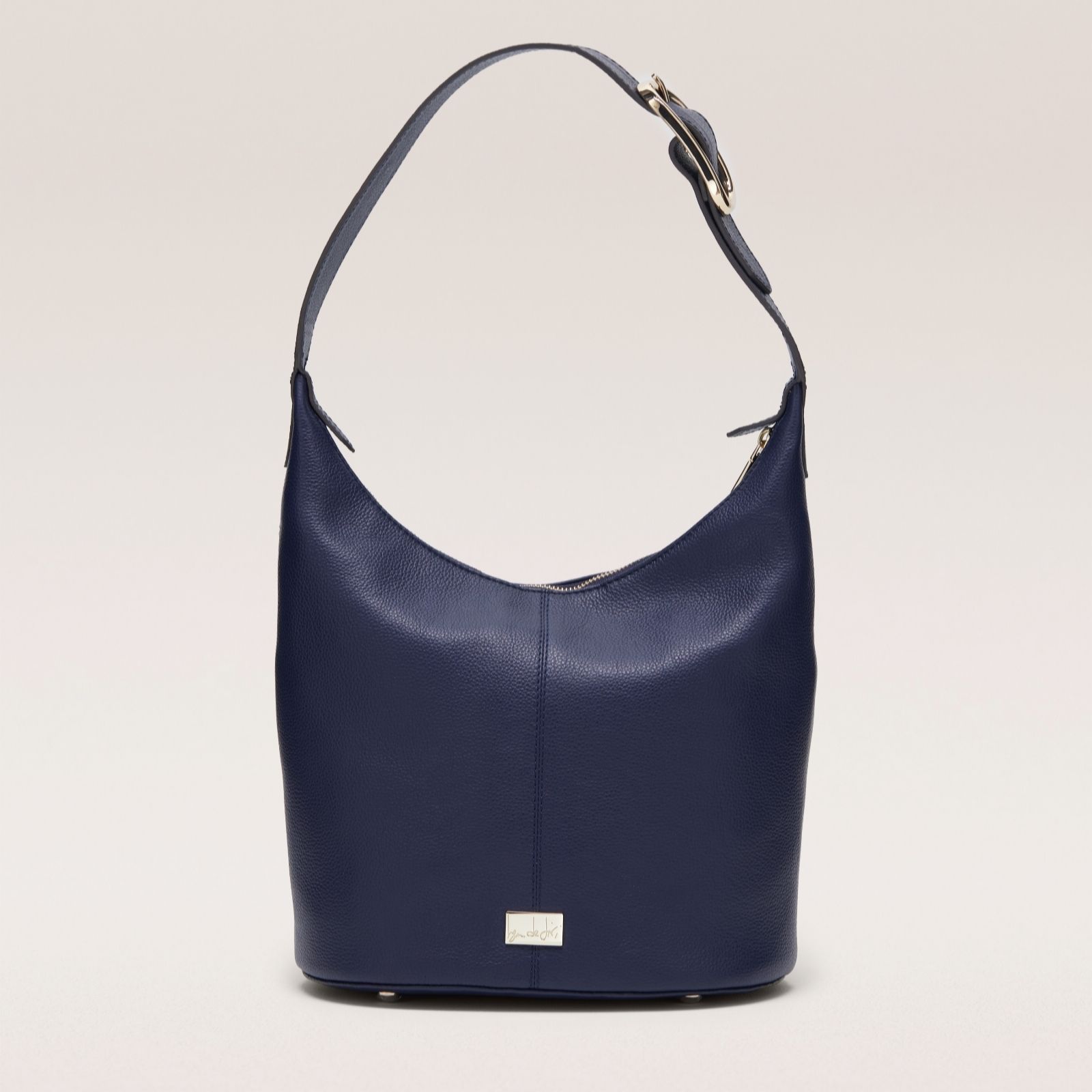 Outlet Ben de Lisi Hyacinth Leather Shoulder Bag