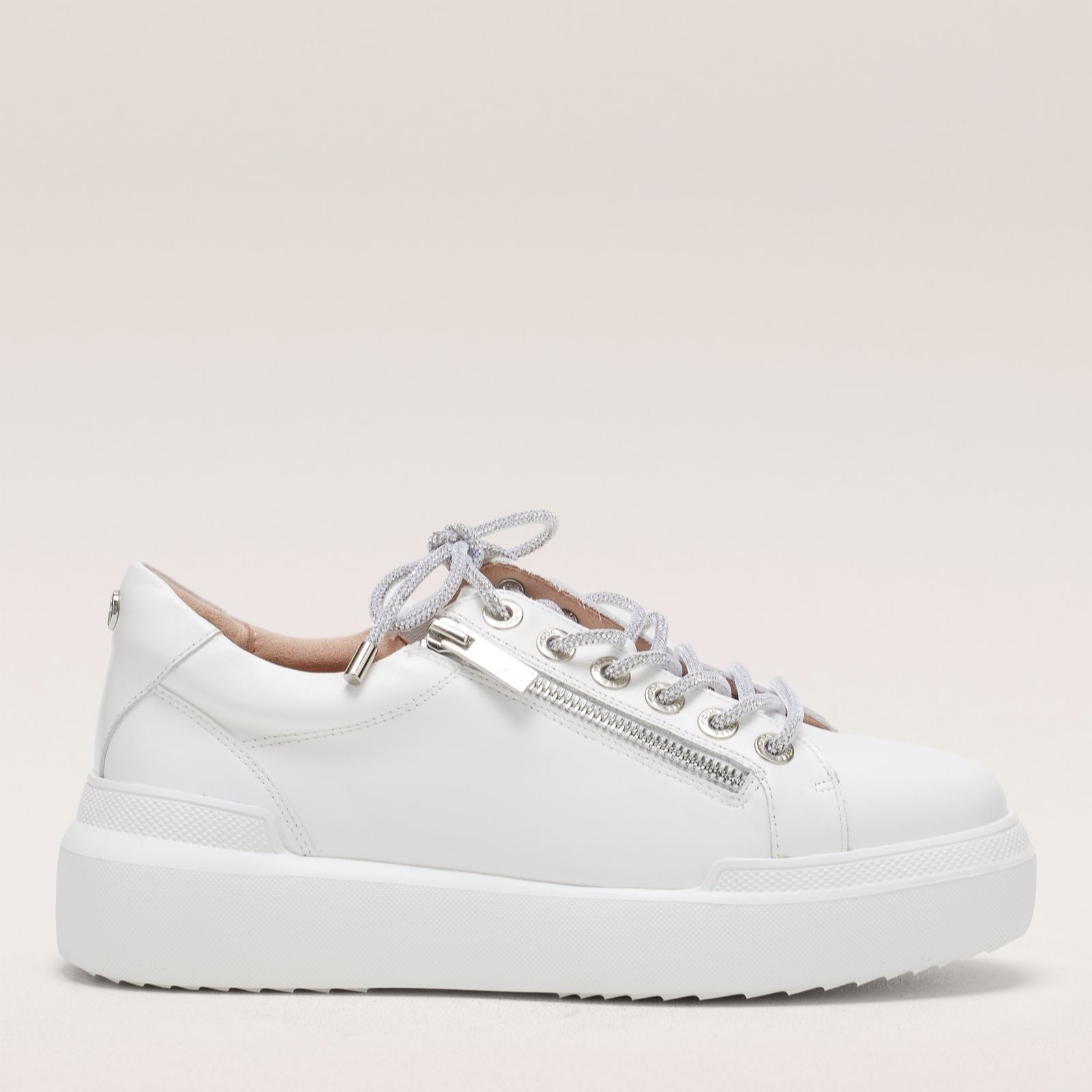 Outlet Moda In Pelle Banquette Leather Trainer