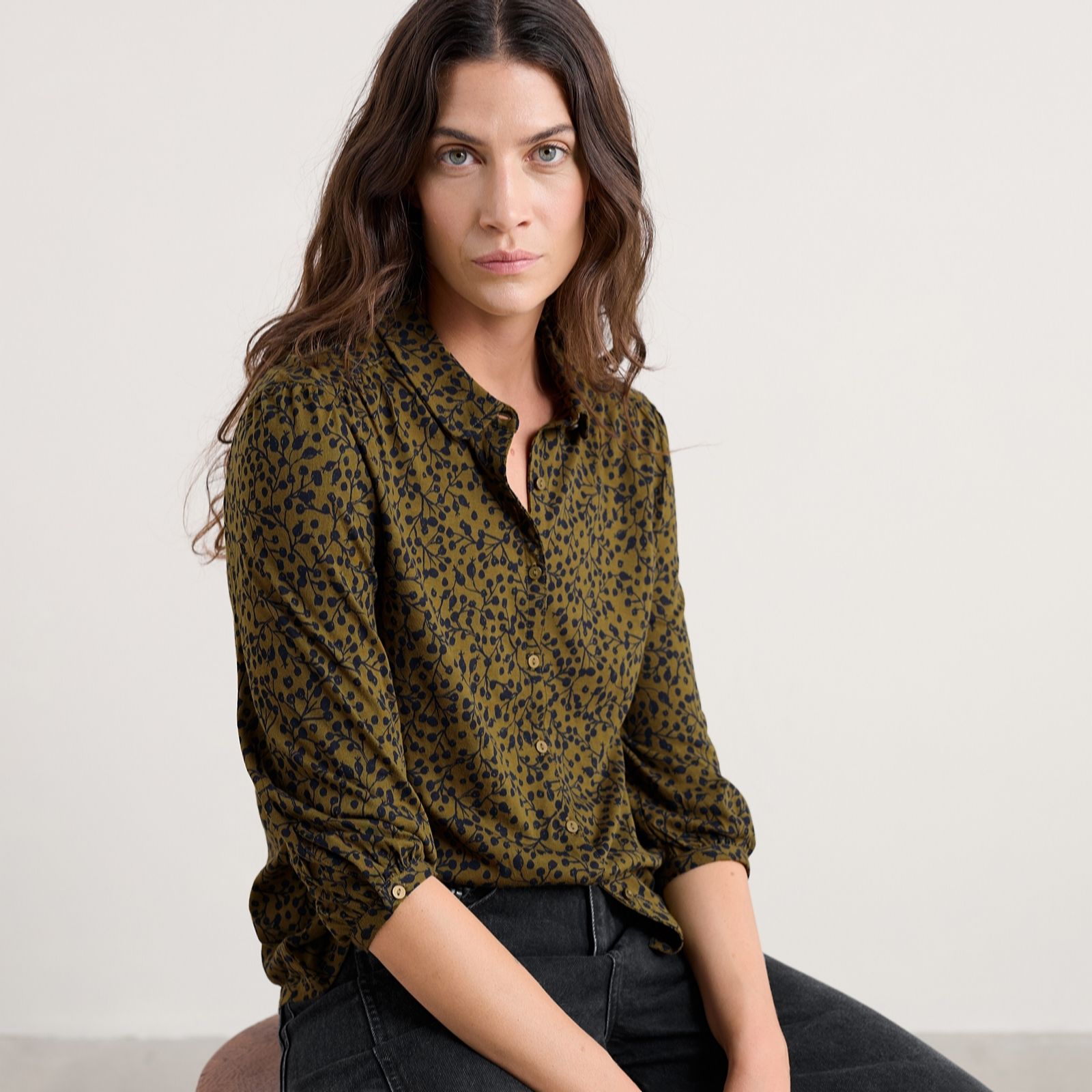 Seasalt Cornwall 3/4 Sleeve Embrace Shirt