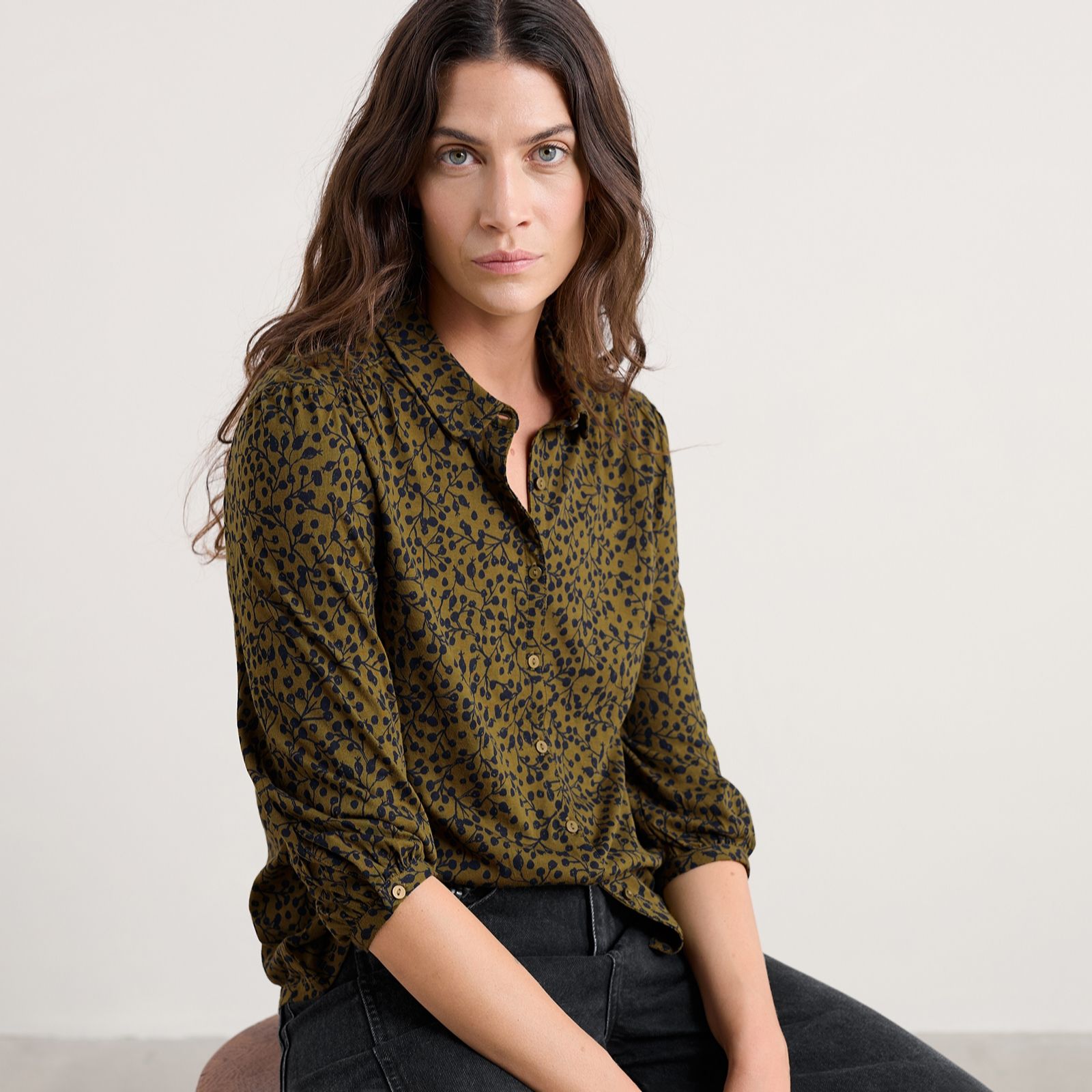 Seasalt Cornwall 3/4 Sleeve Embrace Shirt