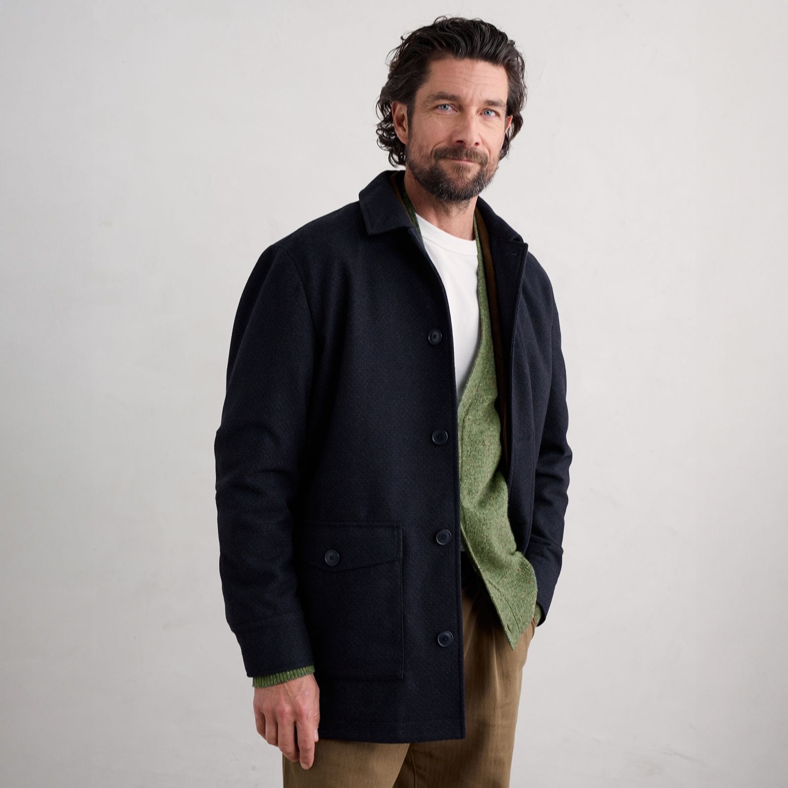 Seasalt Cornwall Men's Rowlocks Coat