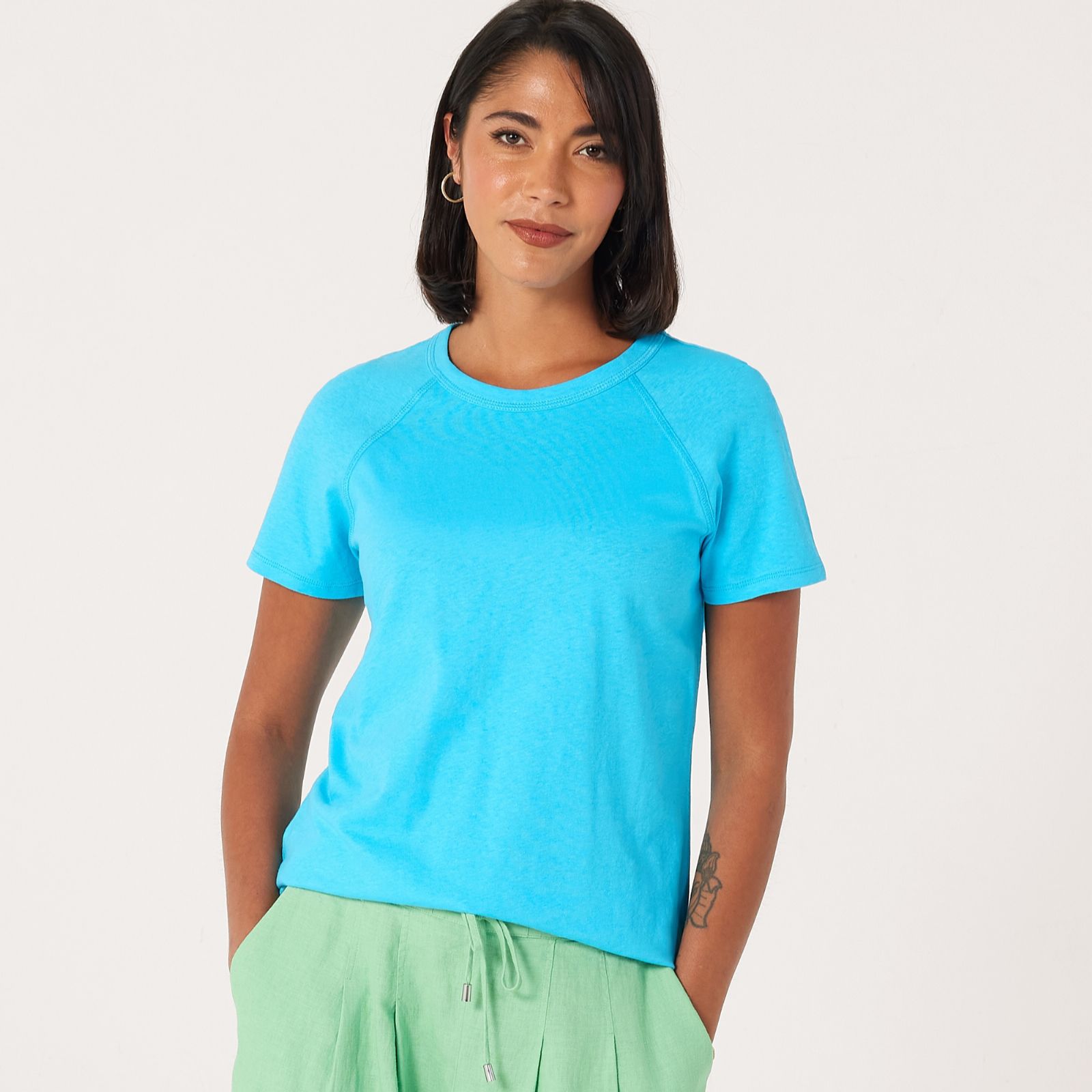 Ben De Lisi Raglan Sleeve Jersey T-shirt