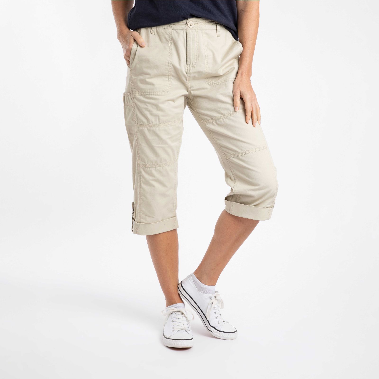 Weird Fish Salena 3/4 Length Trousers