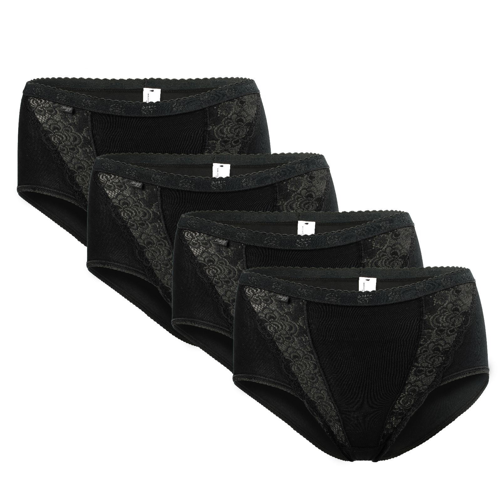 Sloggi Chic Lace Maxi Briefs 4 Pack