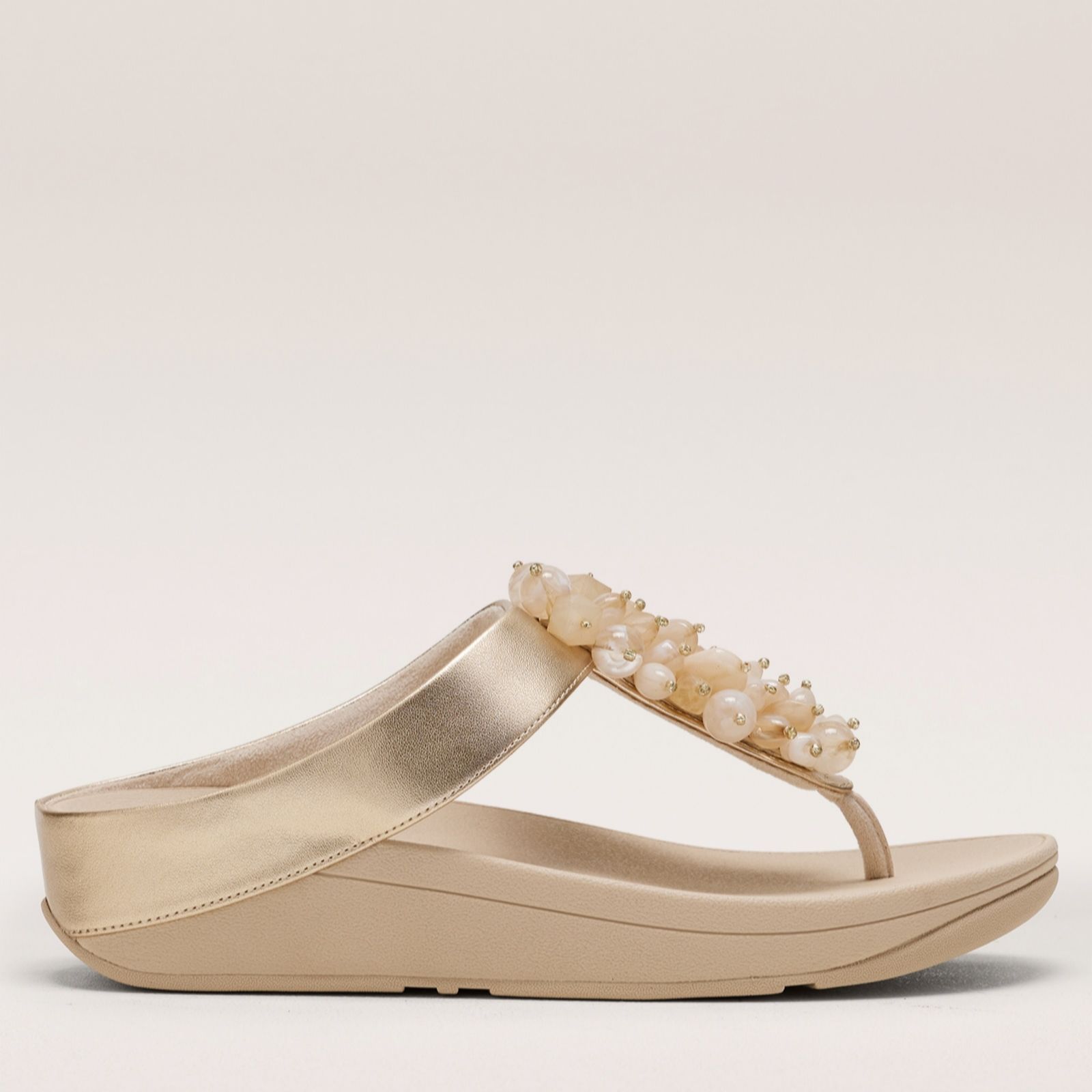 Outlet Fitflop Fino Bead-Cluster Toe-Post Sandal