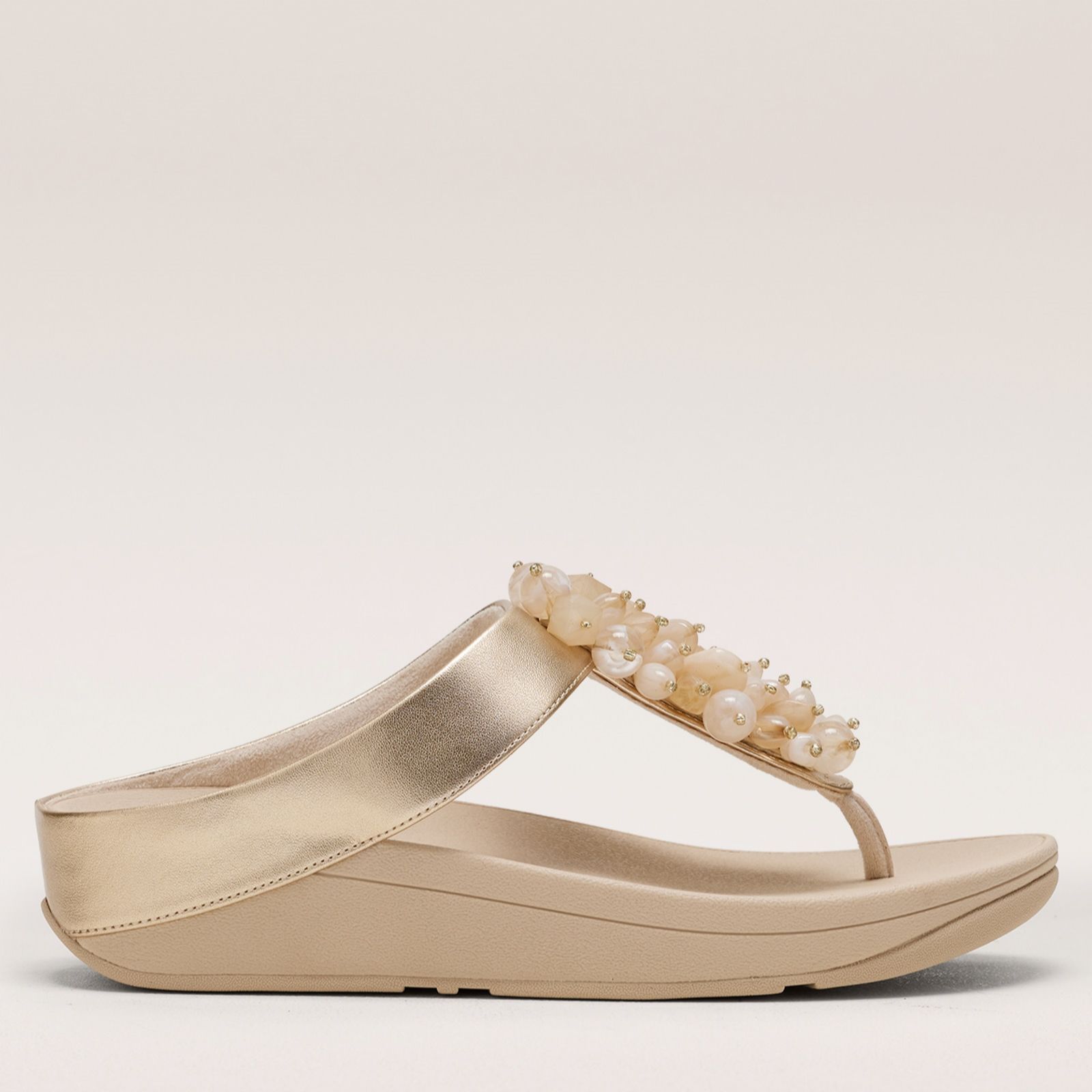 Outlet Fitflop Fino Bead-Cluster Toe-Post Sandal