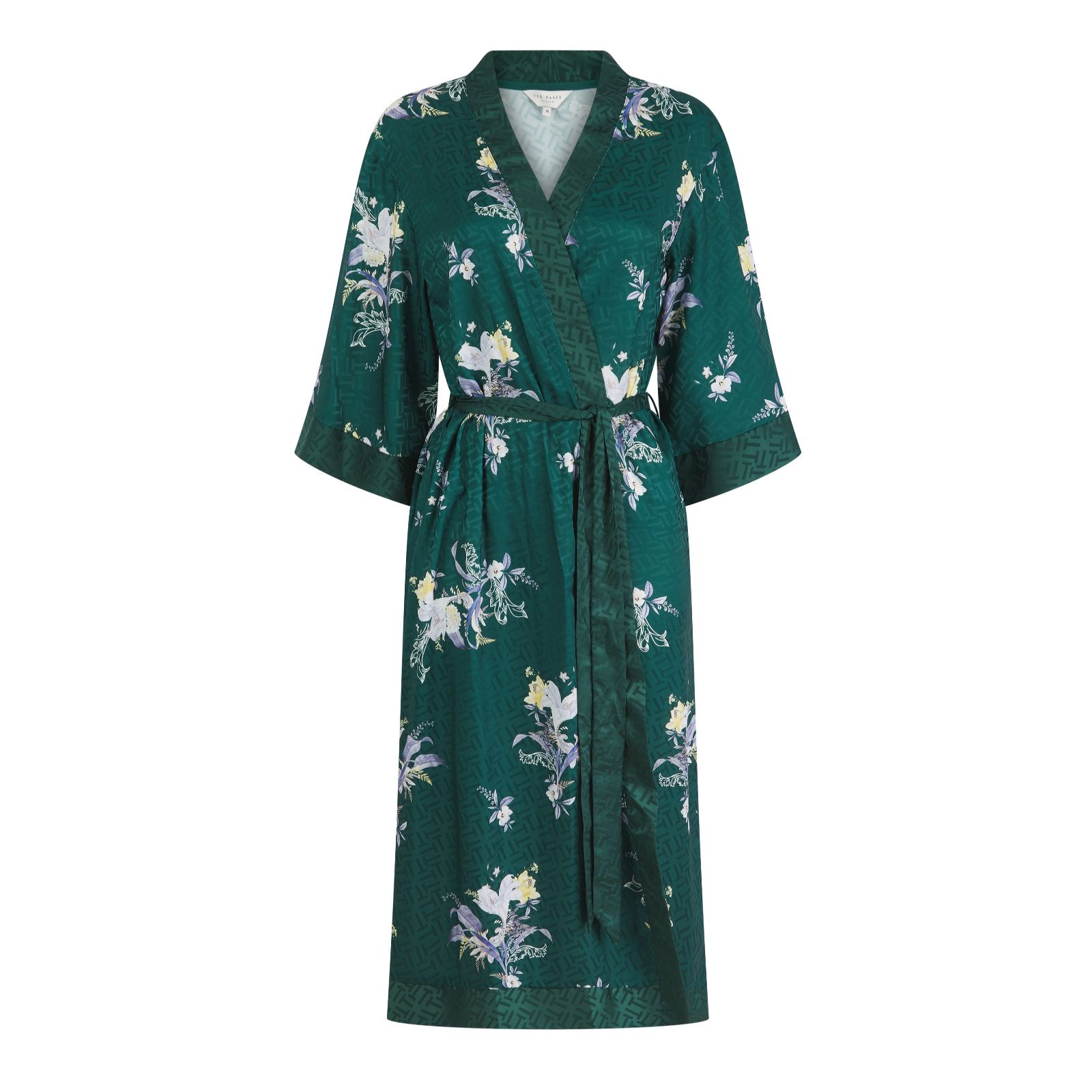 Ted Baker Printed Long Kimono Robe