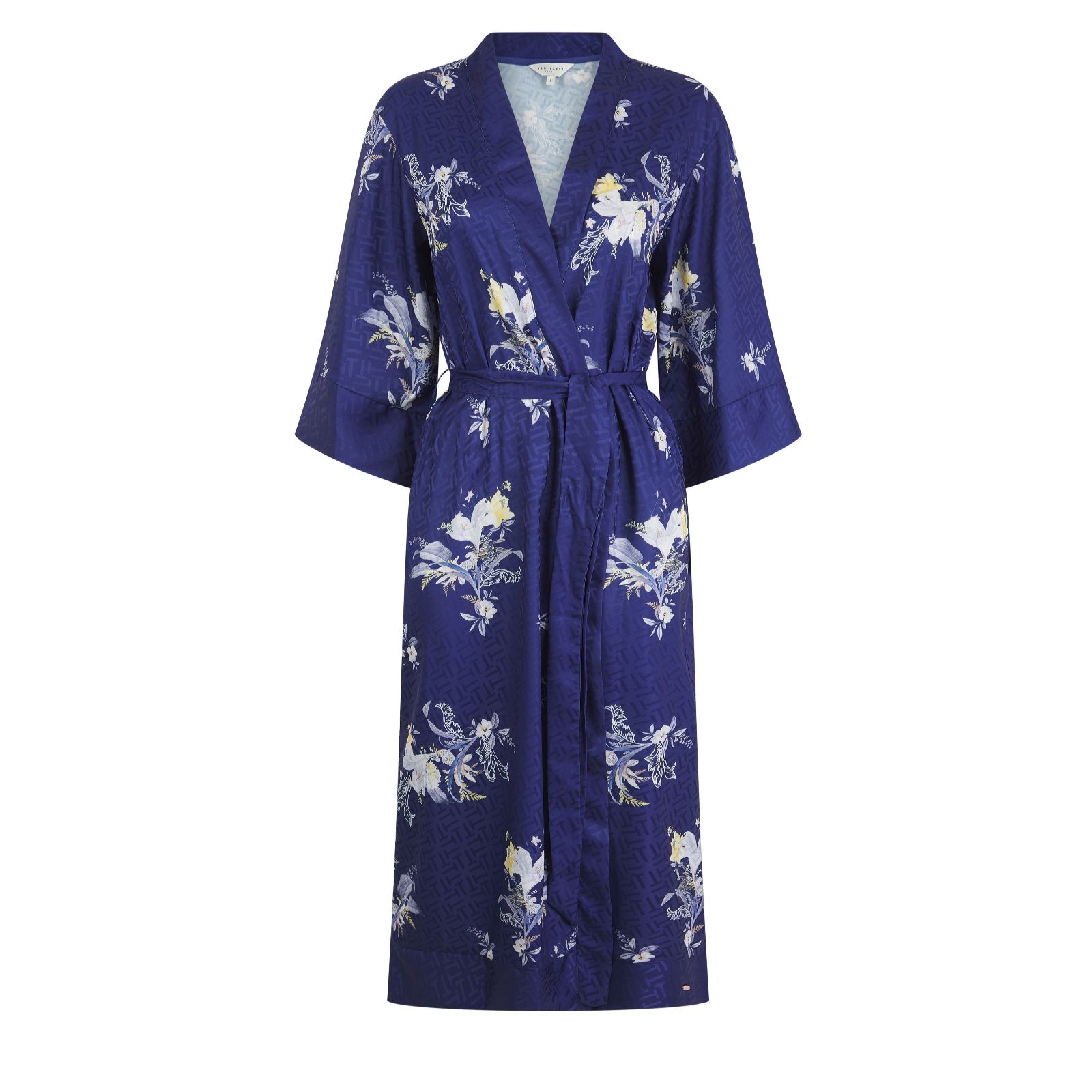 Ted Baker Printed Long Kimono Robe