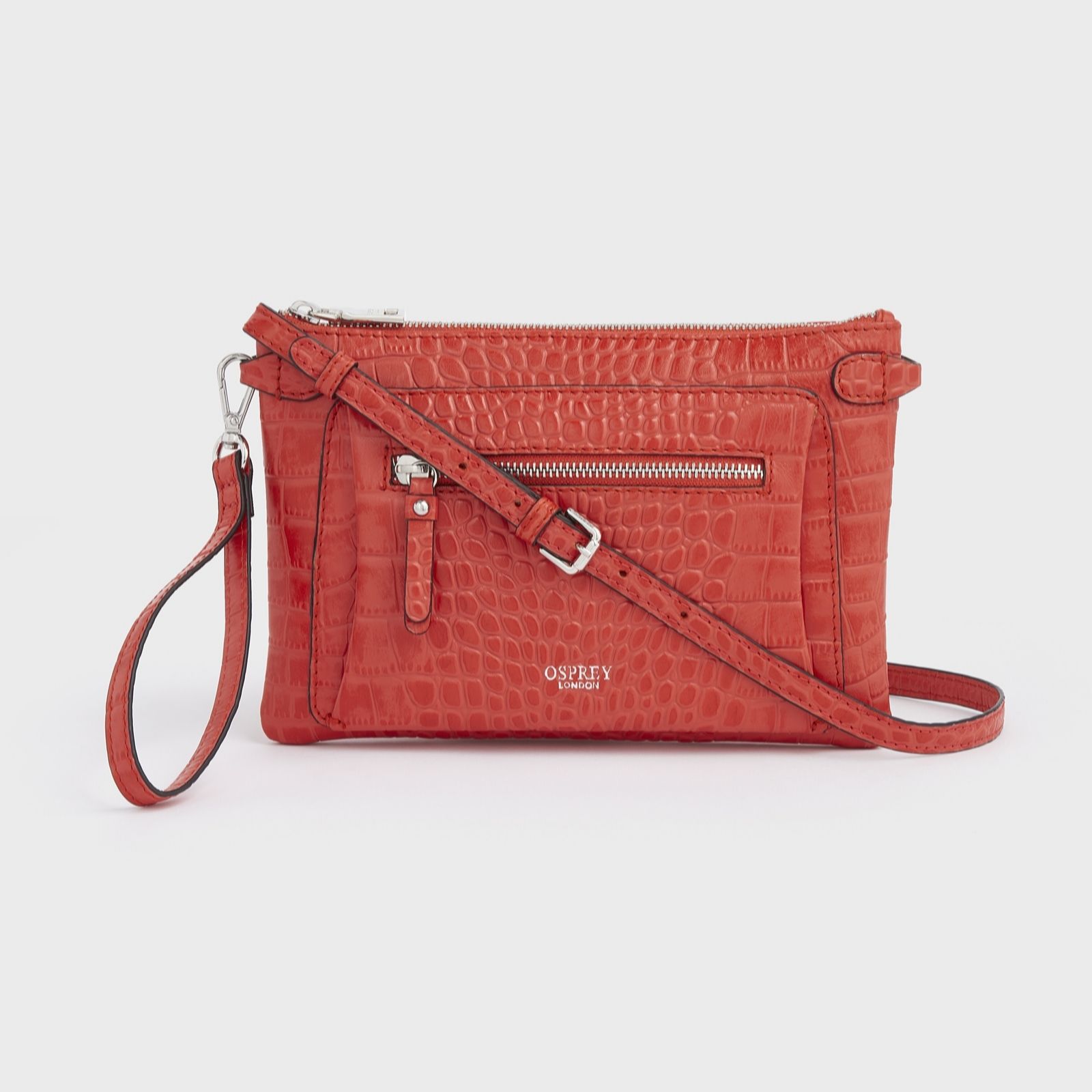 Outlet Ashwood Leather Square Whipstitch Crossbody Bag - QVC UK