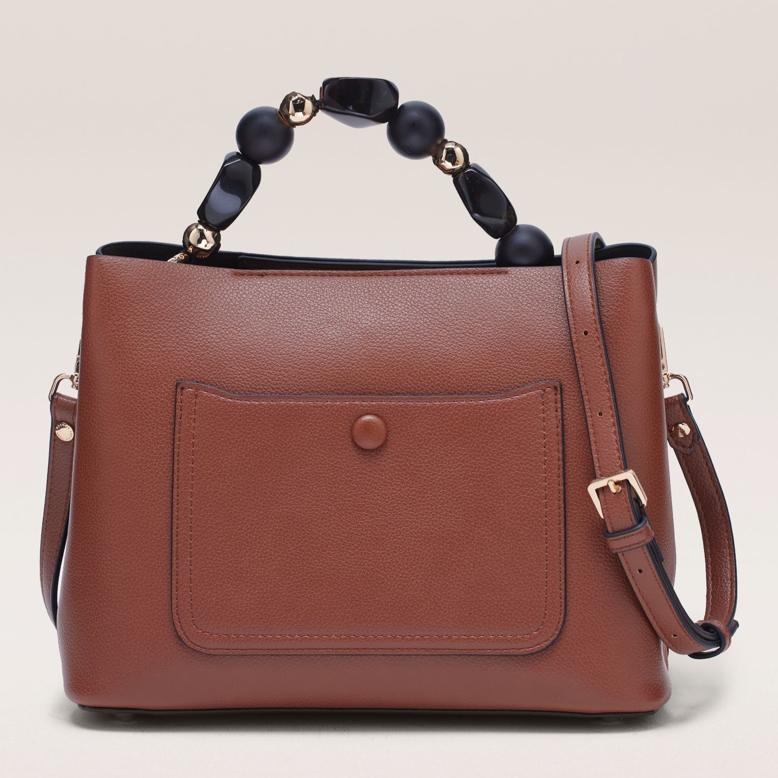 Luella Grey Danielle Beaded Handle Crossbody