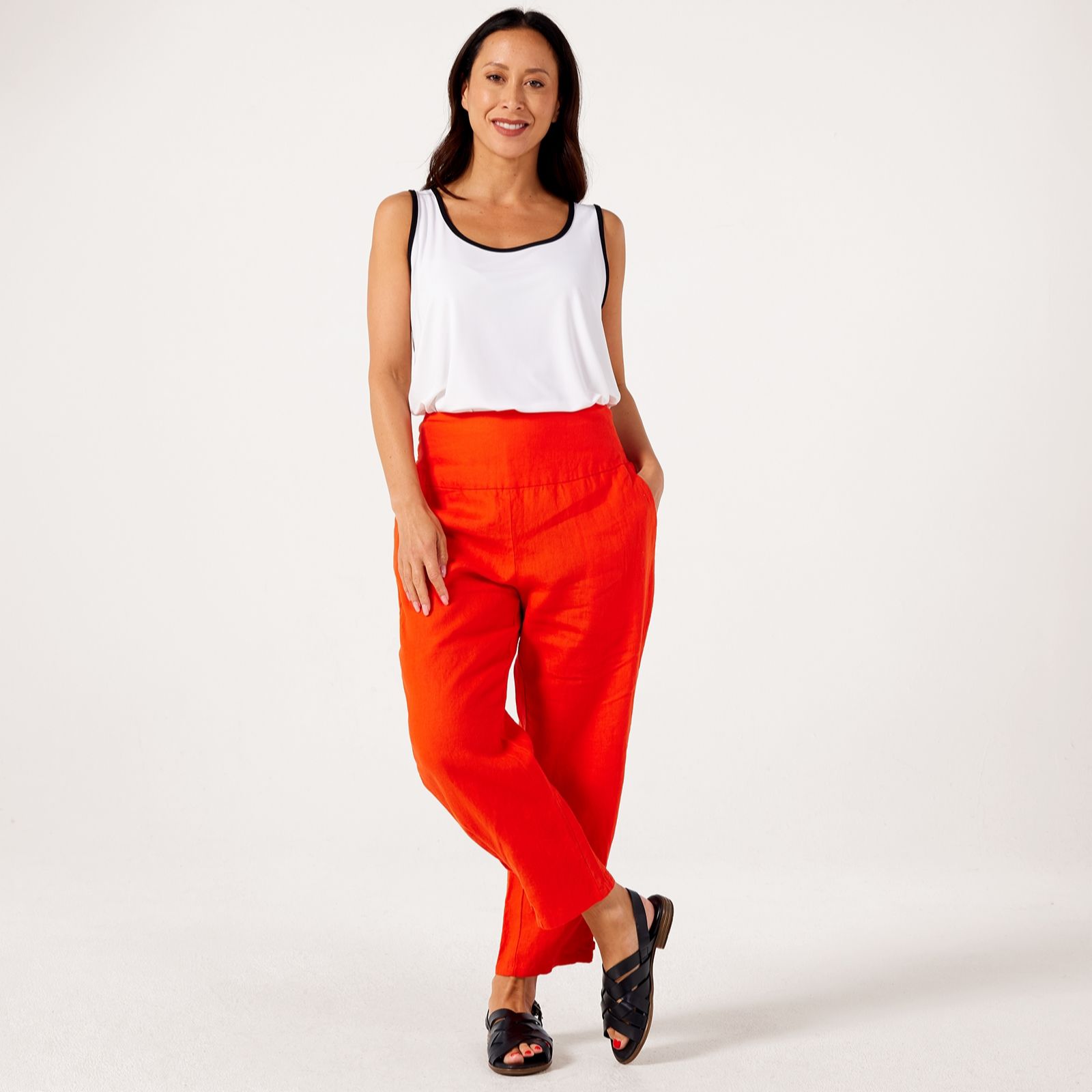 Masai Copenhagen Penna 100% Linen Tapered Leg Trouser