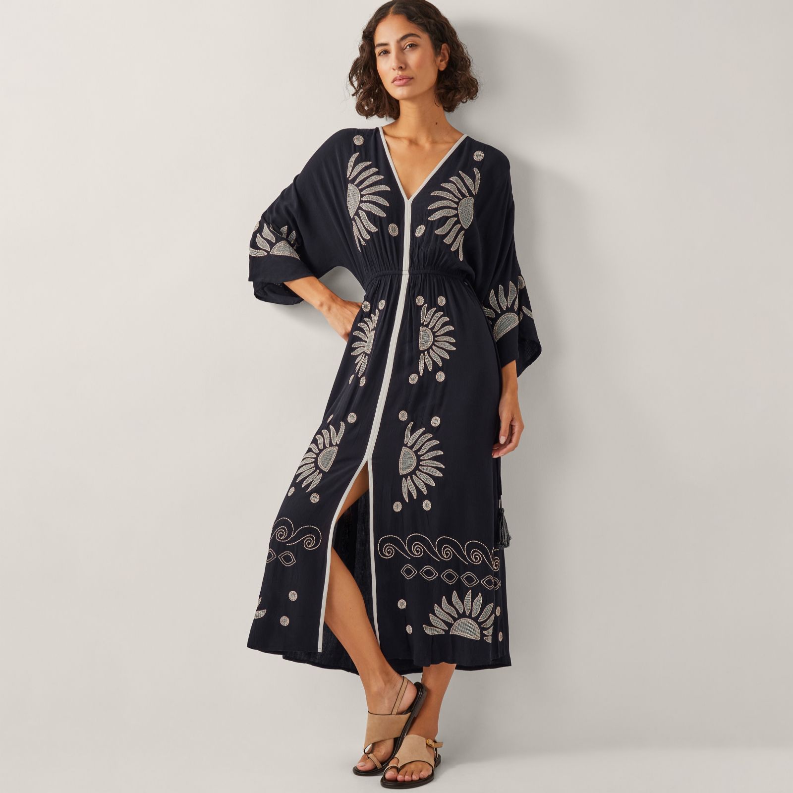 Monsoon Sophia Maxi Beach Kaftan