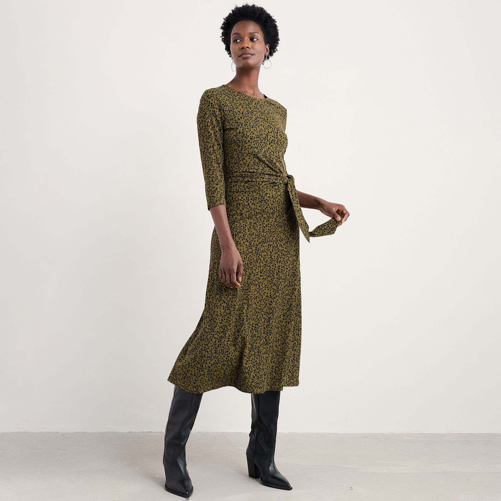 Seasalt Cornwall 3/4 Sleeve Fettling Dress