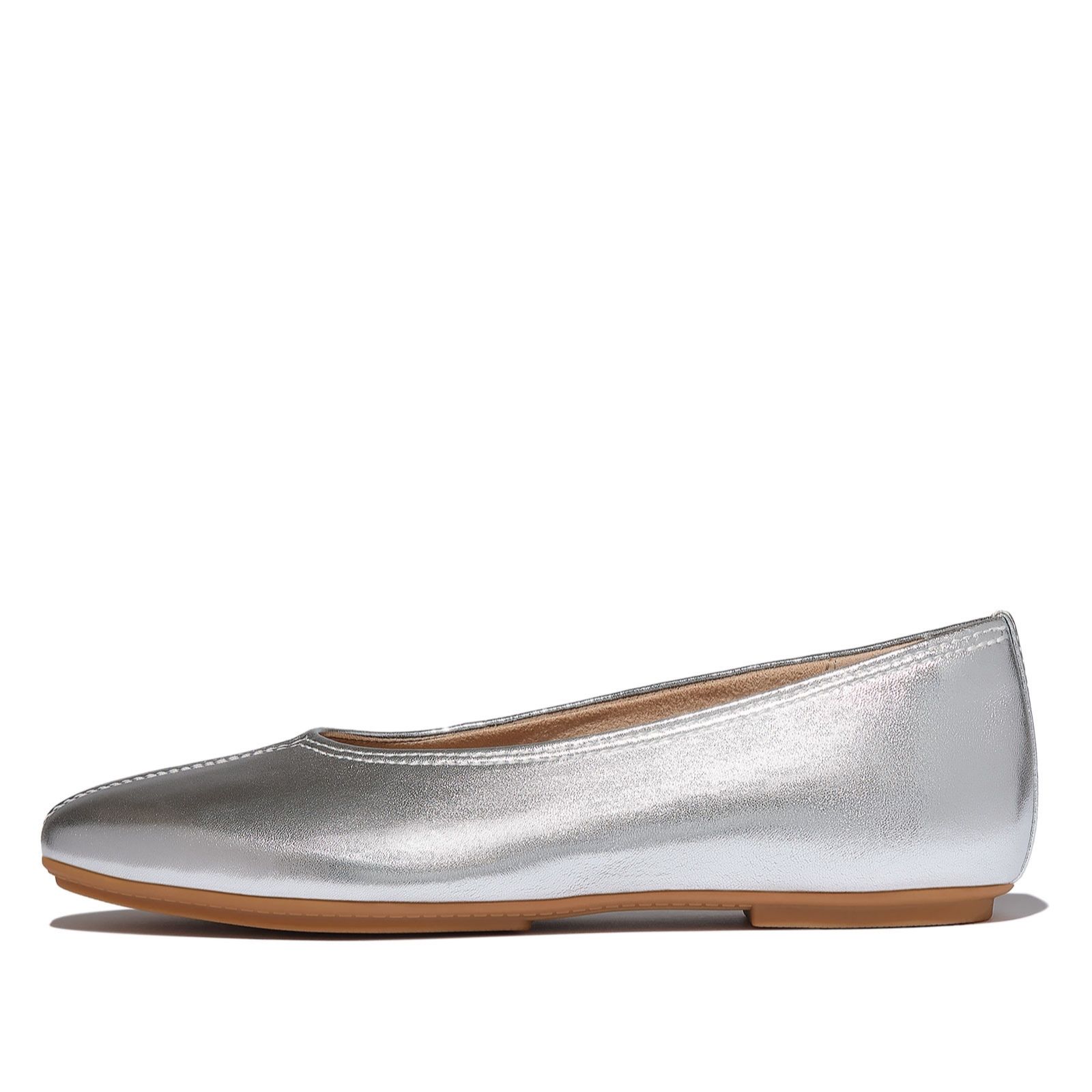 Fitflop Delicato High-Cut Soft-Leather Ballet Flats