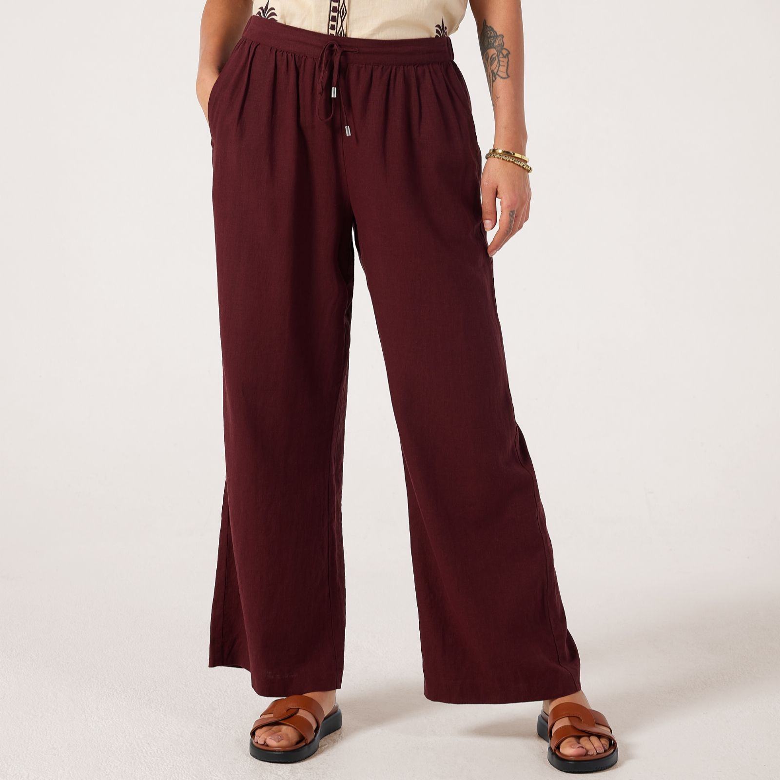 Ben De Lisi Wide Leg Trouser Petite