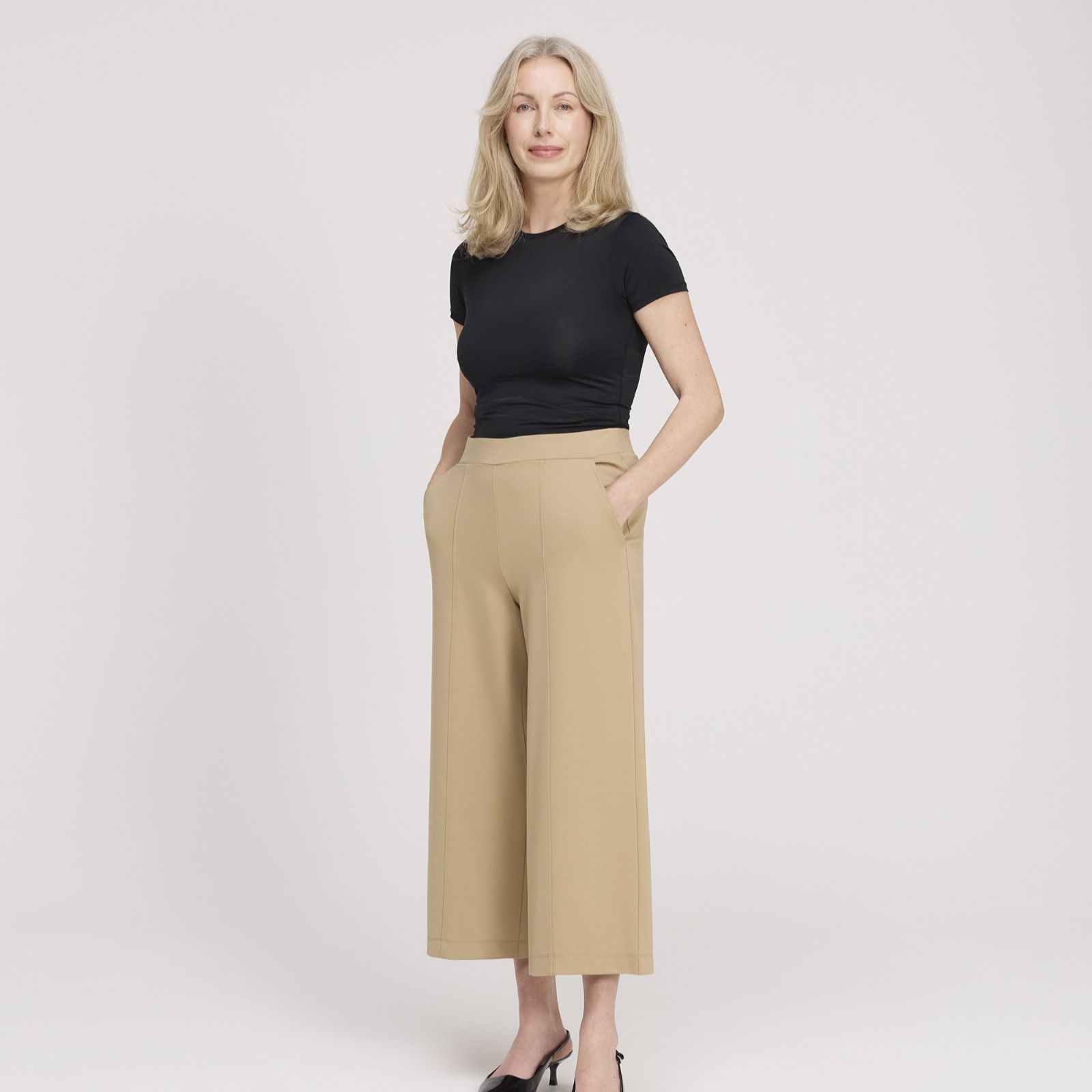 Finery London Taya Ponte Pull On Trouser Standard