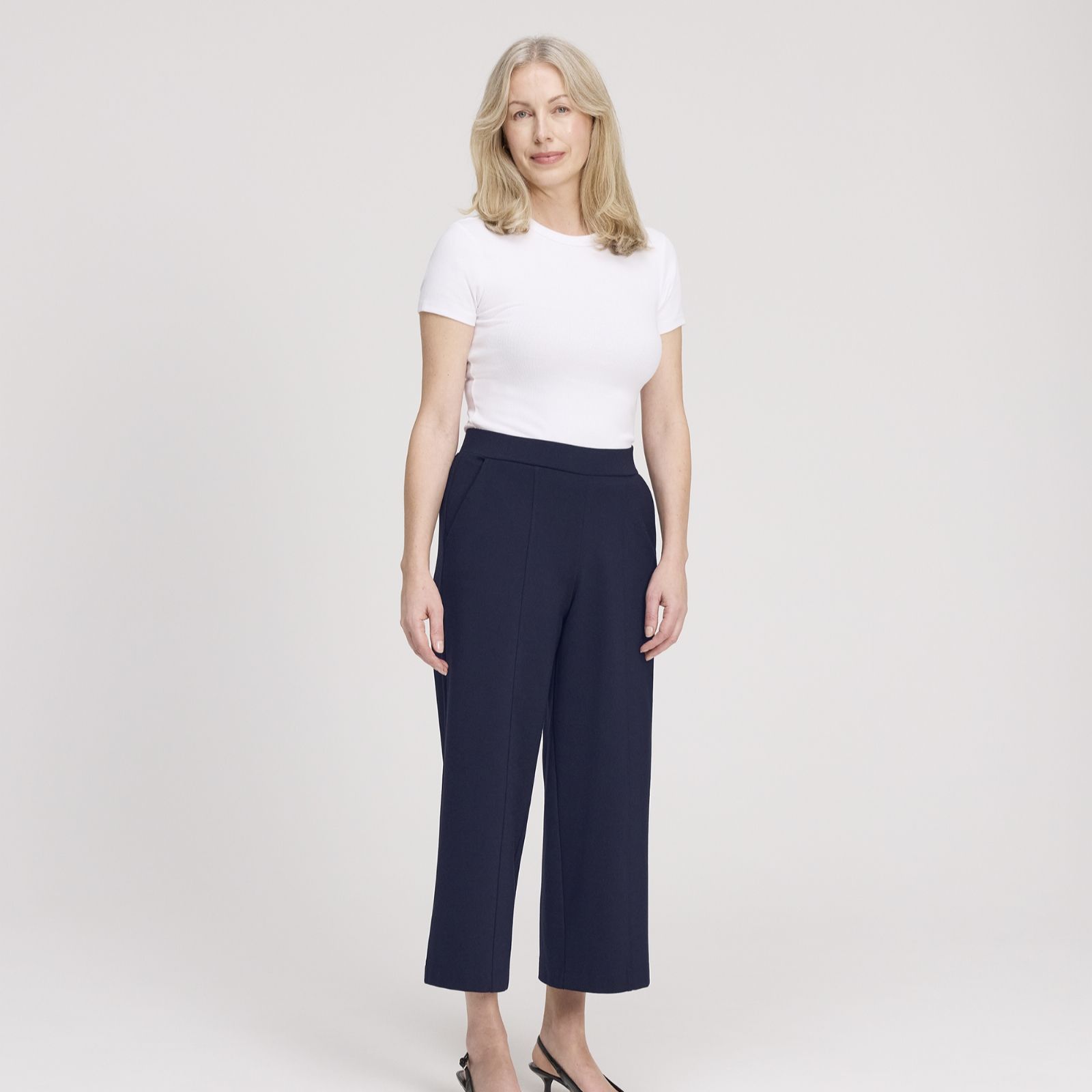 Finery London Taya Ponte Pull On Trouser Standard