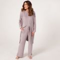 Cozee Home Ribbed 3 Piece Lounge Set