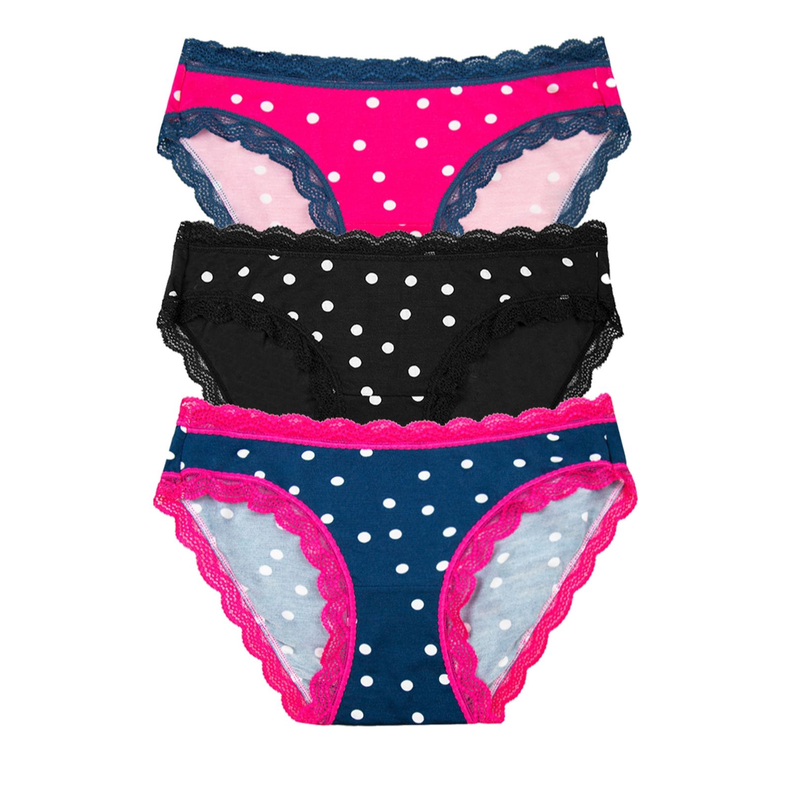 Stripe and Stare 3 Pack Knickers