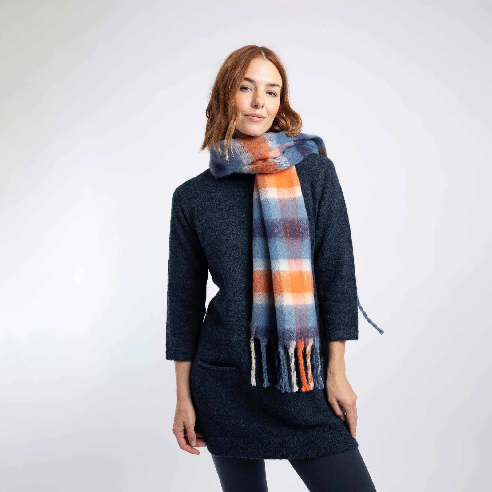 Weird Fish Austell Brushed Scarf