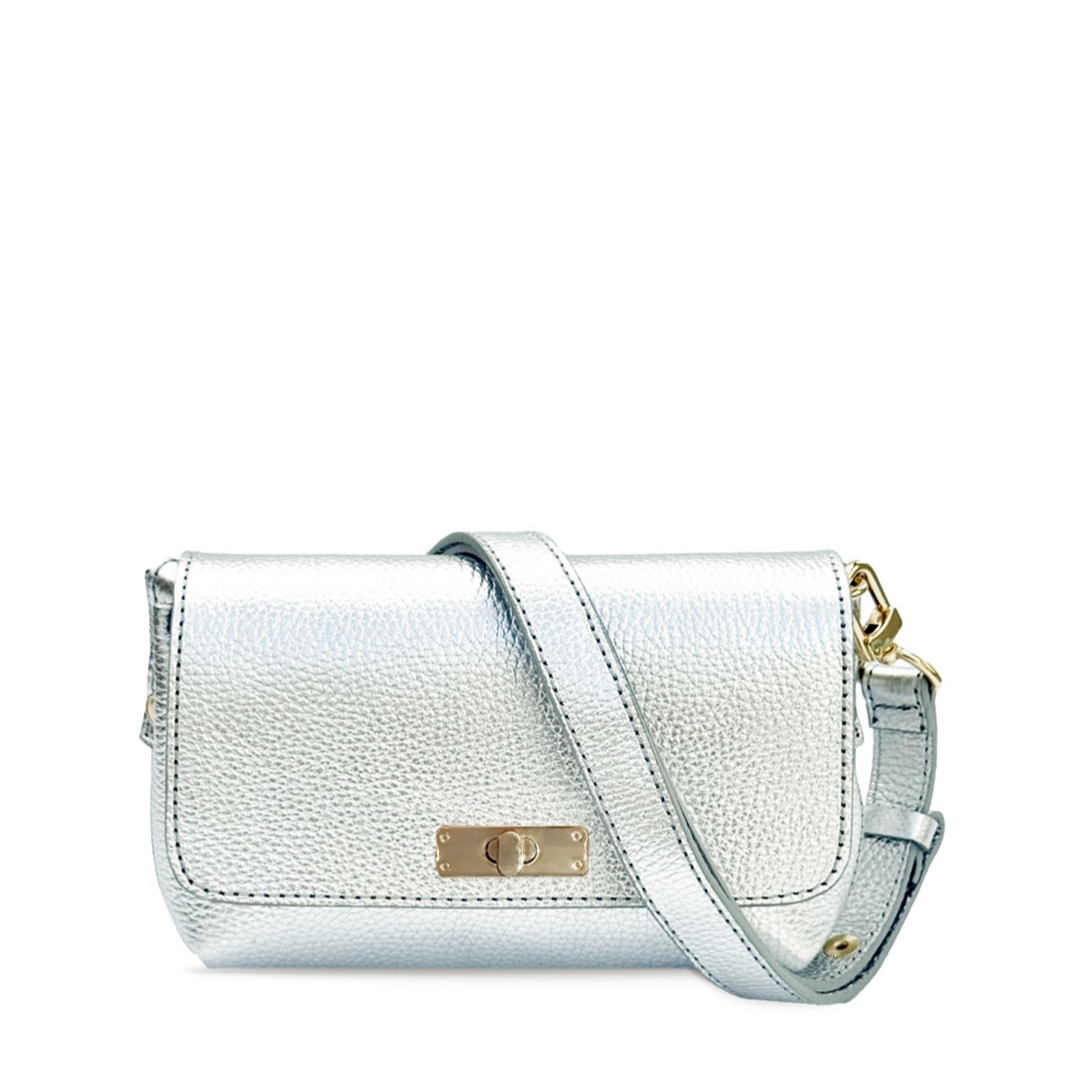 Apatchy London The Maisie Mini Metallic Leather Bag