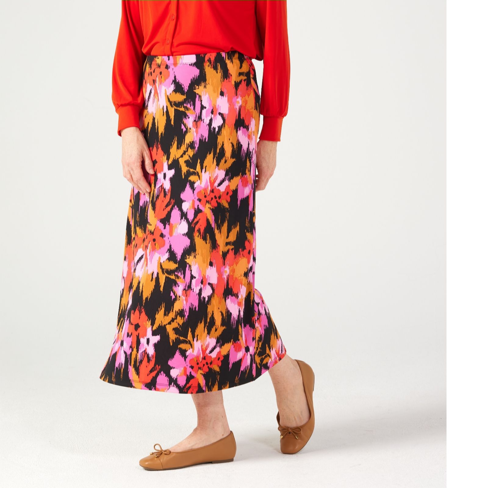 Maxi skirt outfit clearance qvc