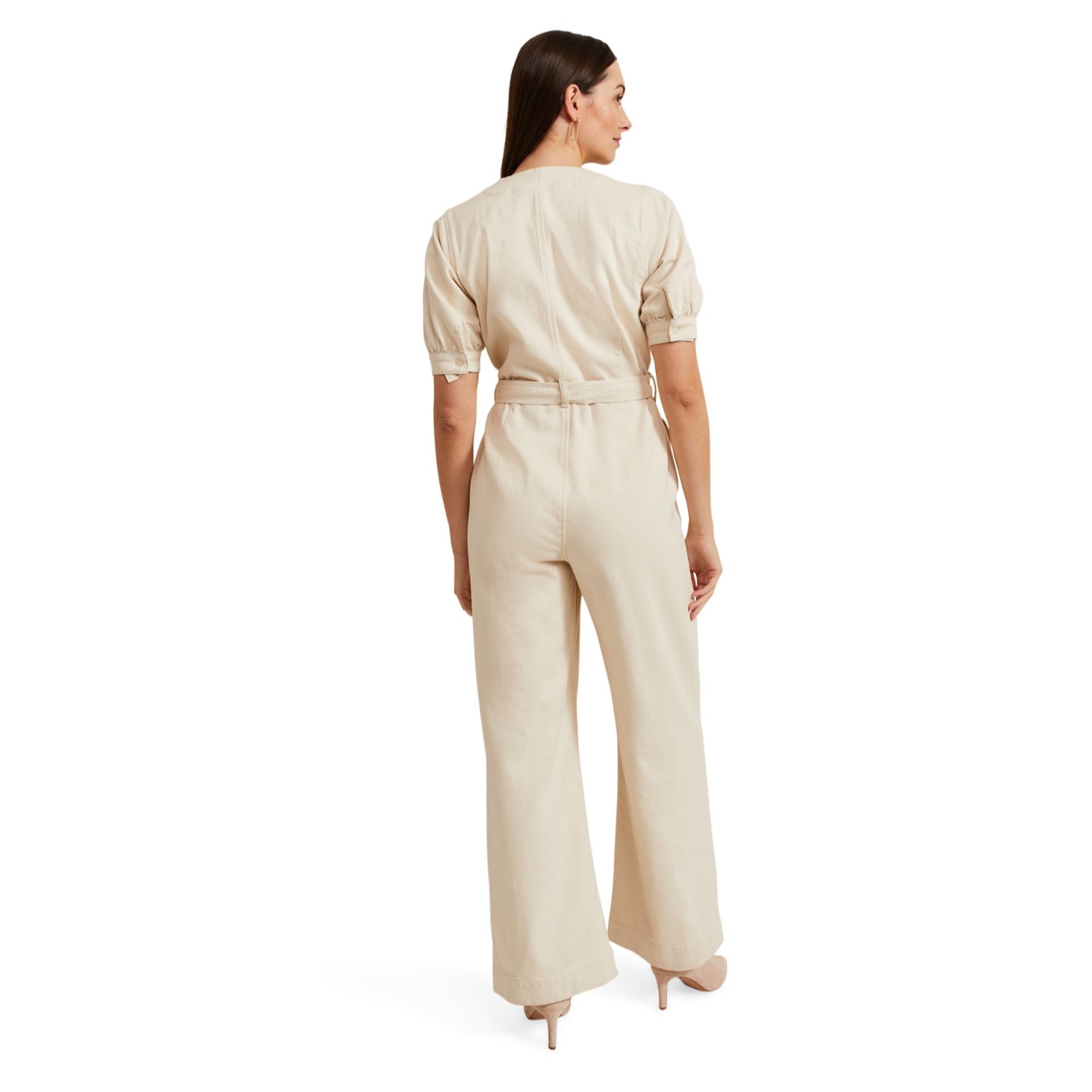 Phase Eight Florisa Denim Jumpsuit - QVC UK