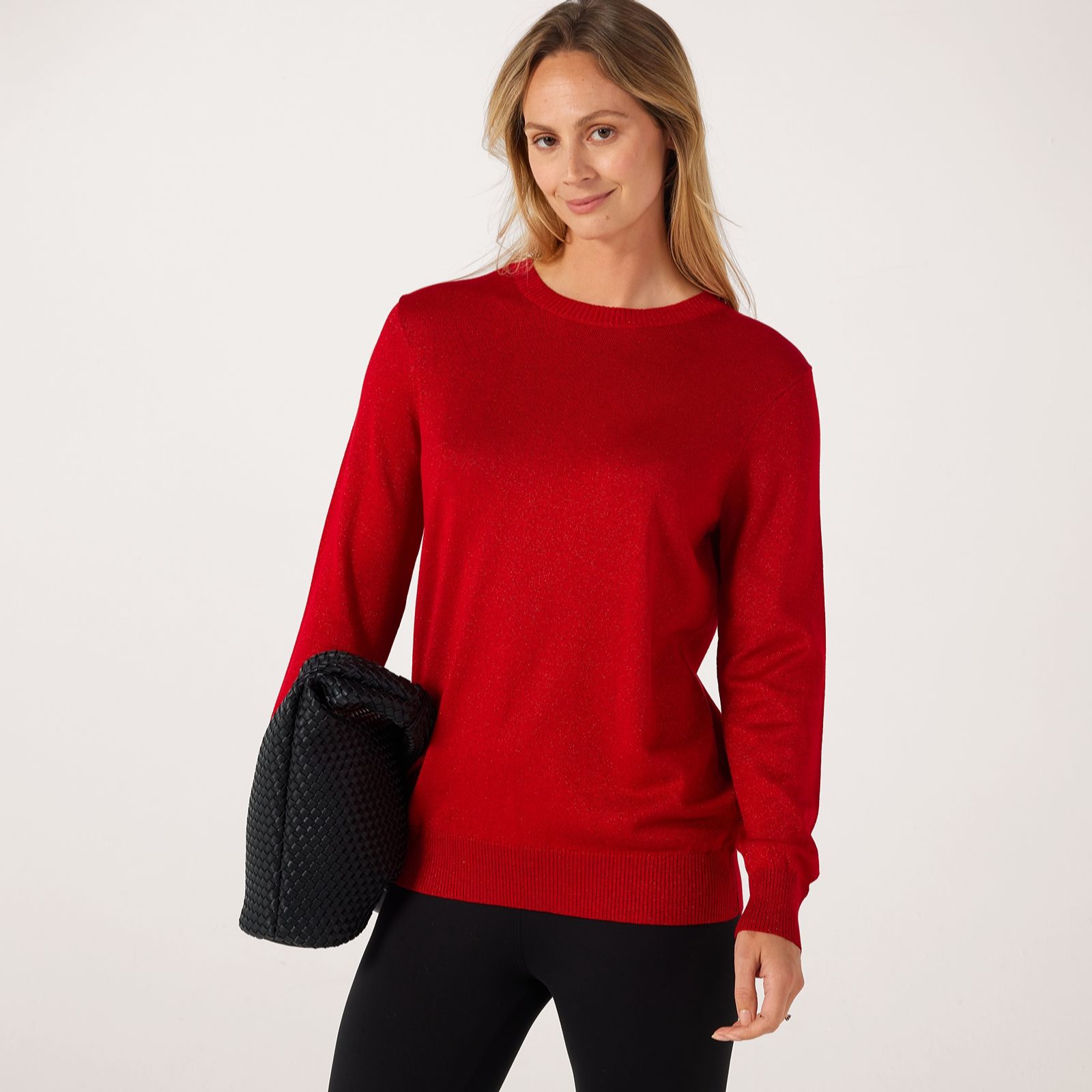 Denim & Co. Lurex Jumper