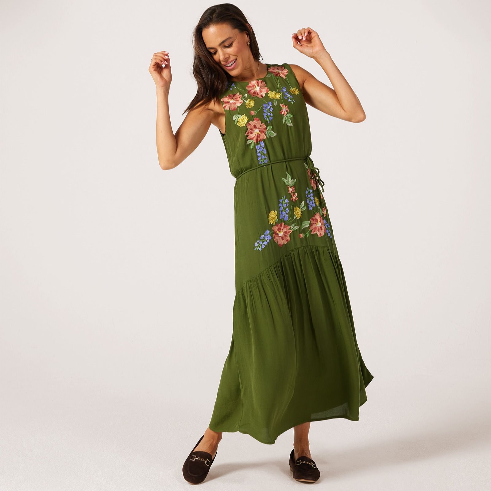 Monsoon Odelle Embellished Dress