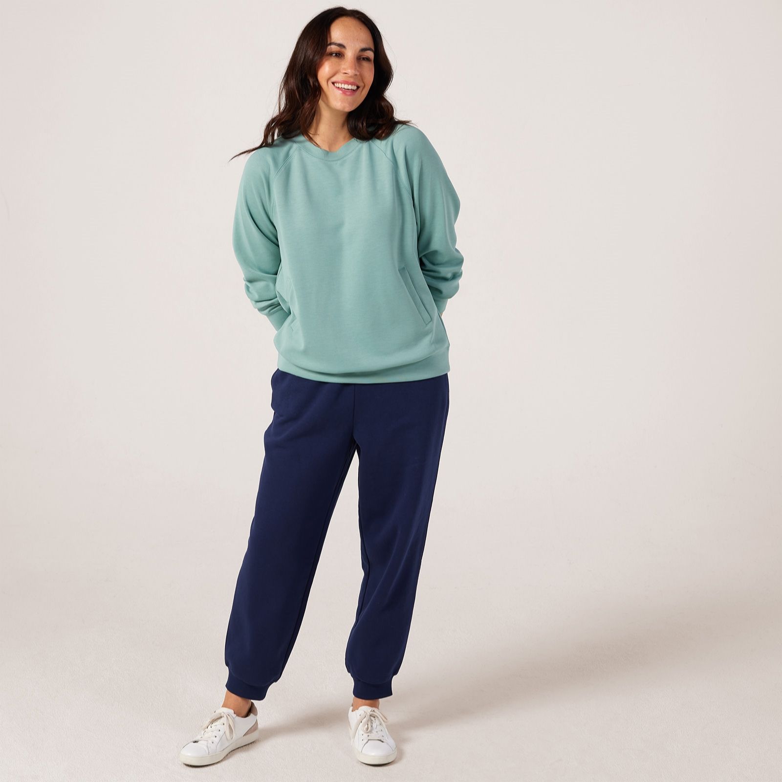 Denim & Co. Super Soft Crew Neck Top