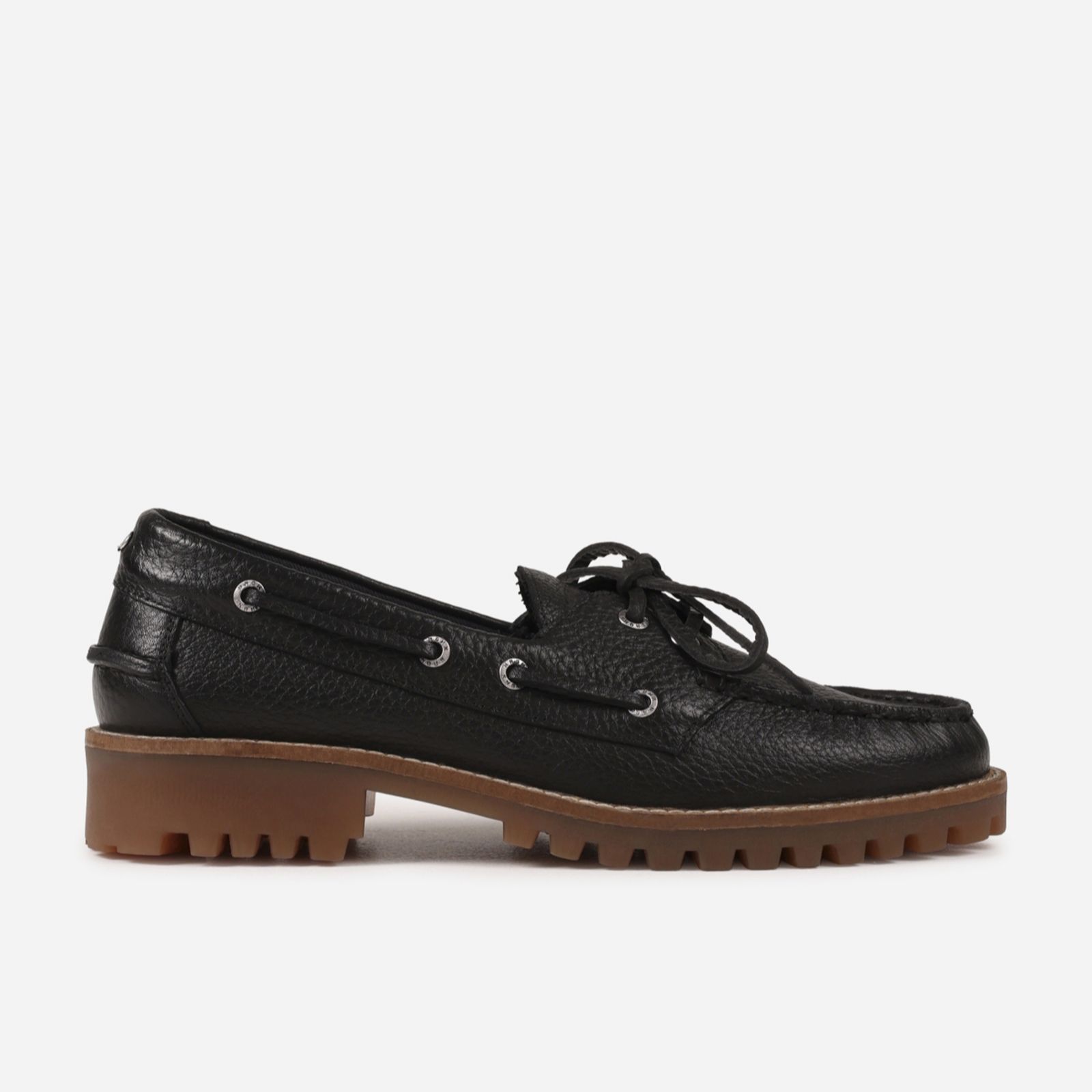 Bronx SIE-NNA Leather Boat Shoes