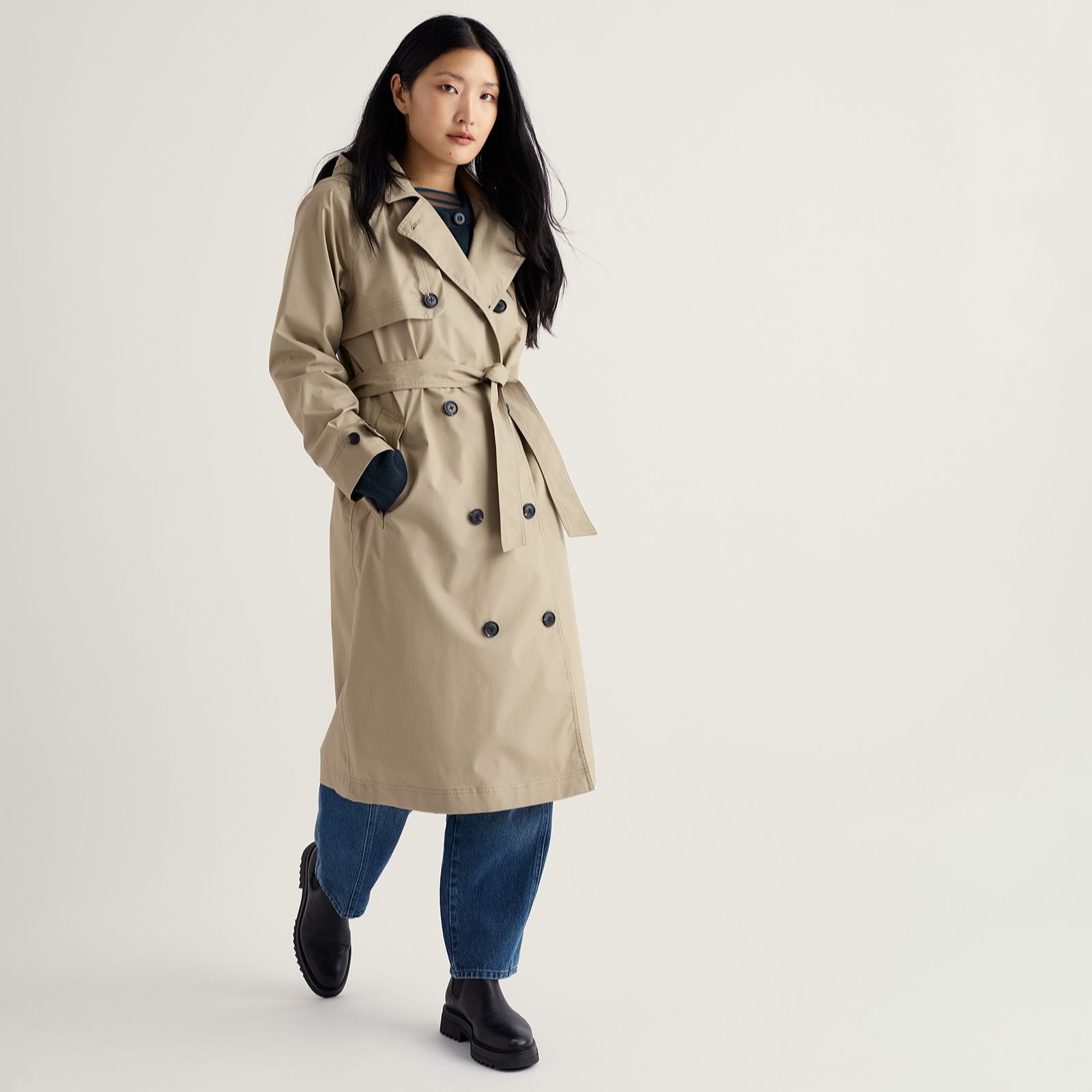 Seasalt Cornwall Penweathers Trench Coat