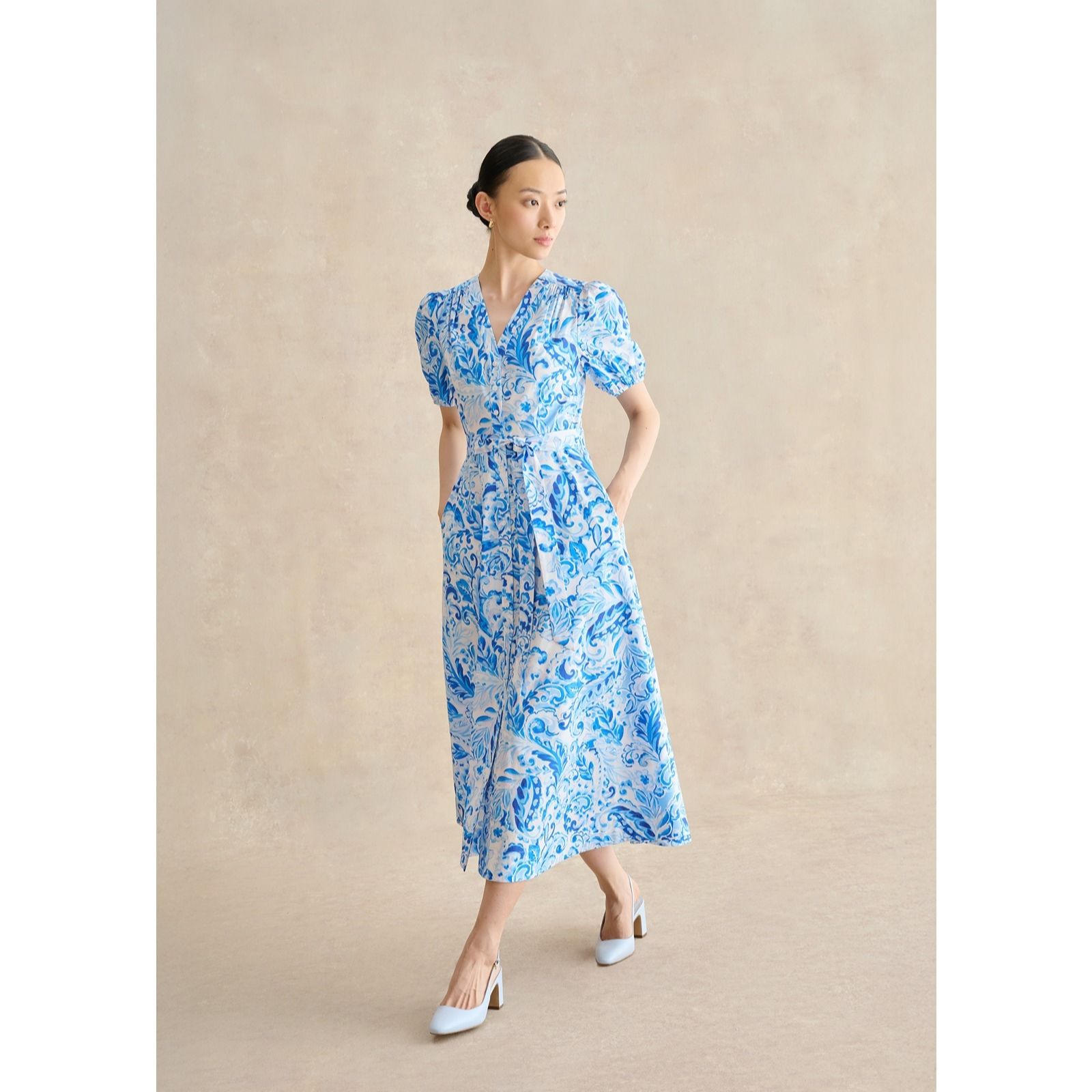 Hobbs London Libby Cotton Dress Standard